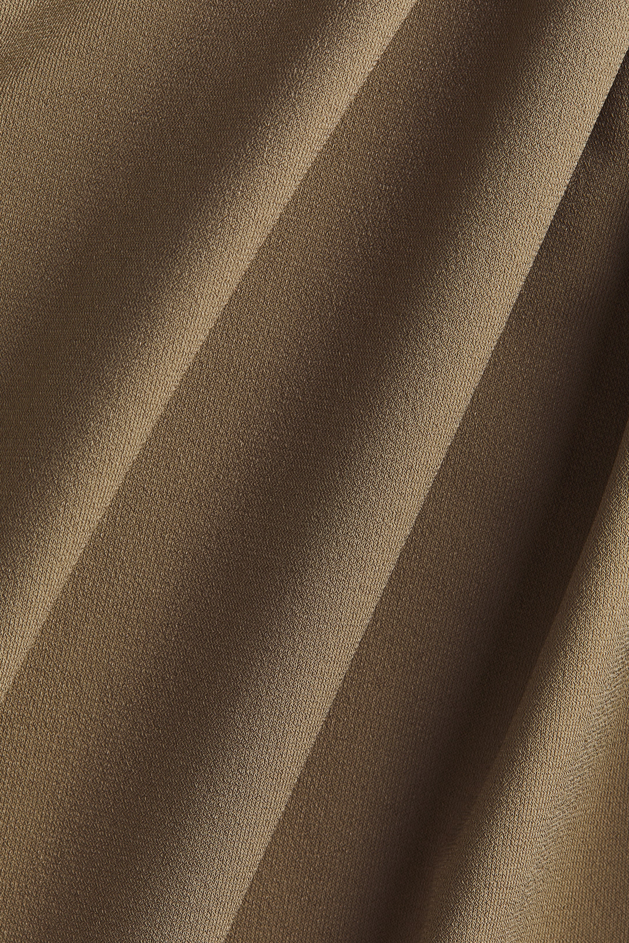 MAMA Draped One-Shoulder Top