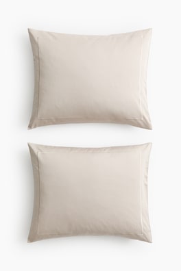2-pack örngott i bomullssatin