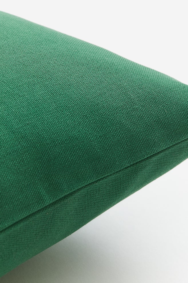 Cotton canvas cushion cover - Green/Cream/Dark grey/Beige/dc/dc/dc/dc/dc/dc/dc - 2