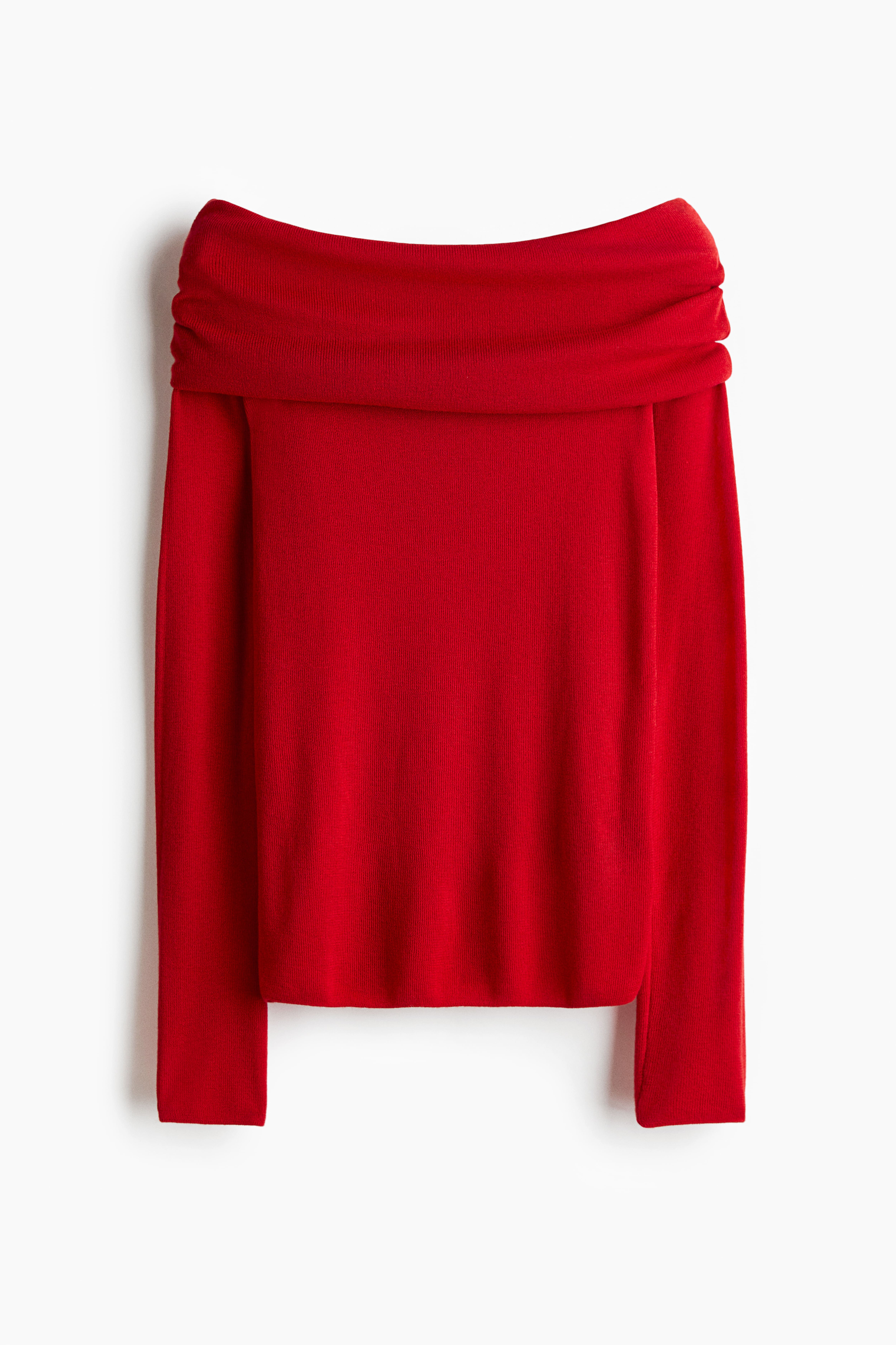 Off-the-Shoulder Sweater
