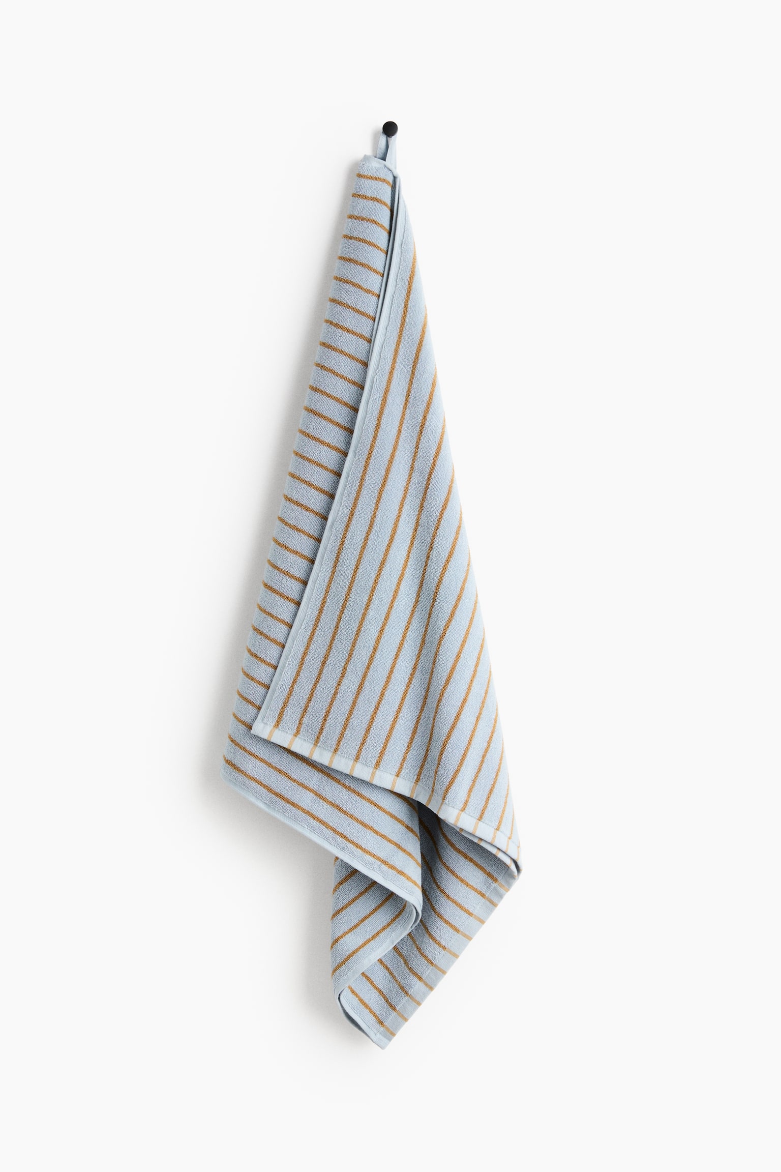 Striped bath towel - Light blue/Beige striped/Sage green/Black striped/Yellow/White striped/Sage green/Striped/Brown/Black striped/Light pink/Terracotta striped/Brown/Striped/White/Black striped/Light beige/White/Light blue/Striped