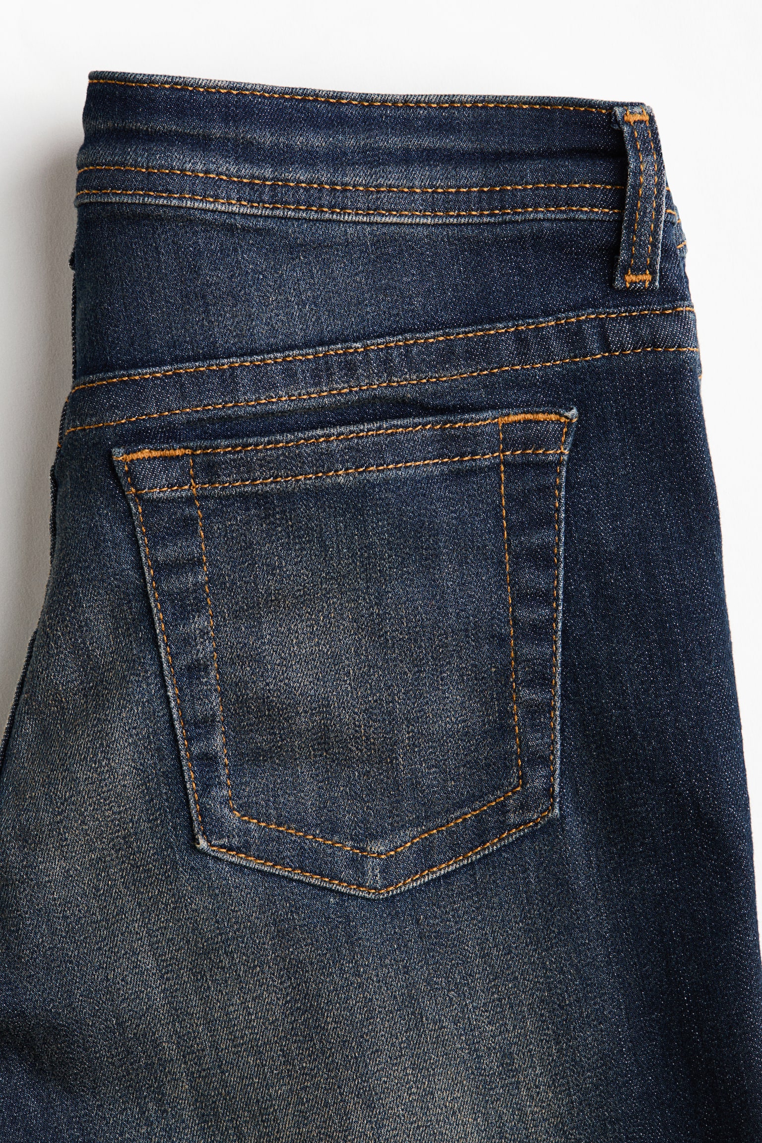 Flared Leg Ultra Low Waist Jeans - Bleu denim foncé/Bleu denim/Bleu denim clair - 6