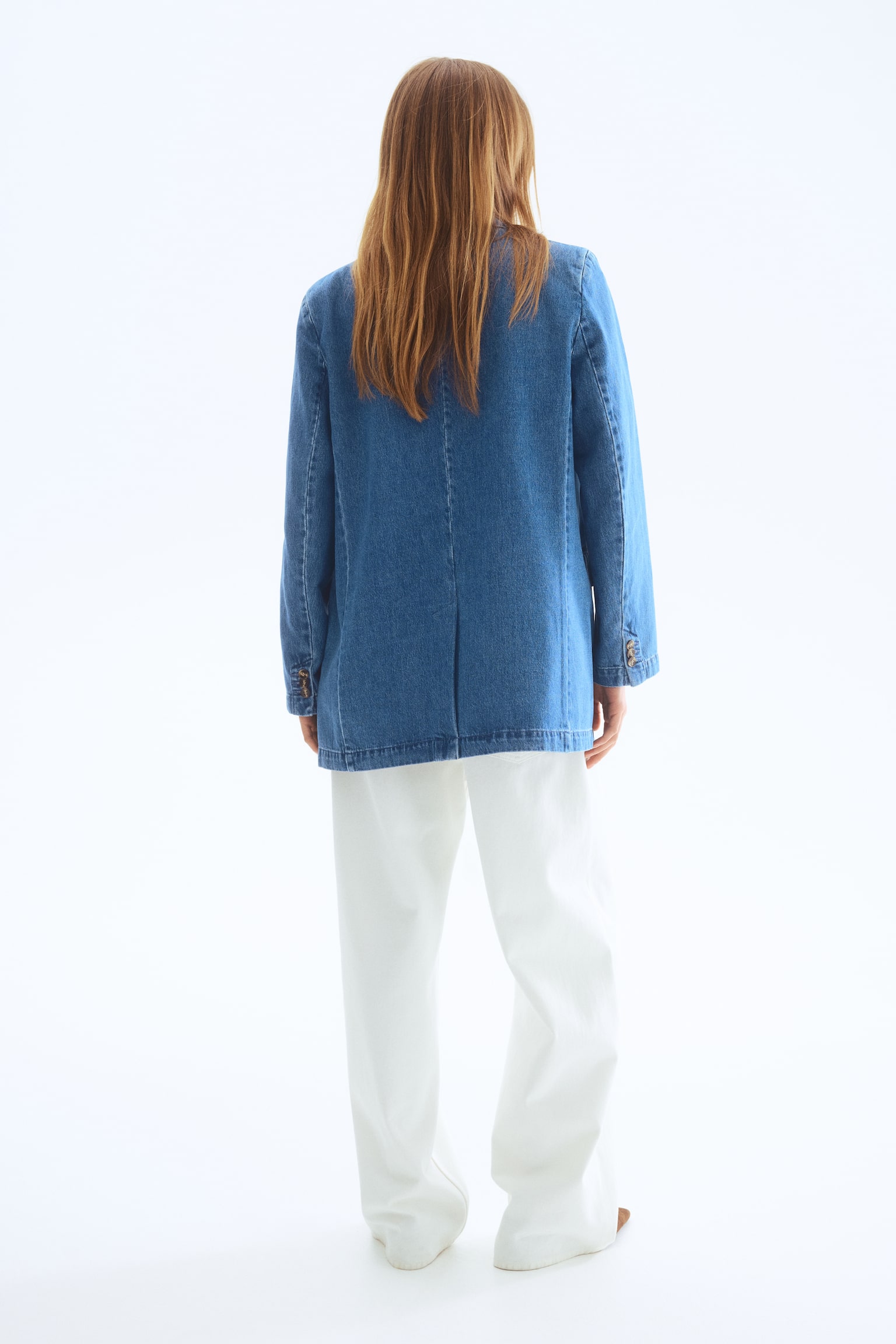 בלייזר ג'ינס - כחול ג'ינס - 3