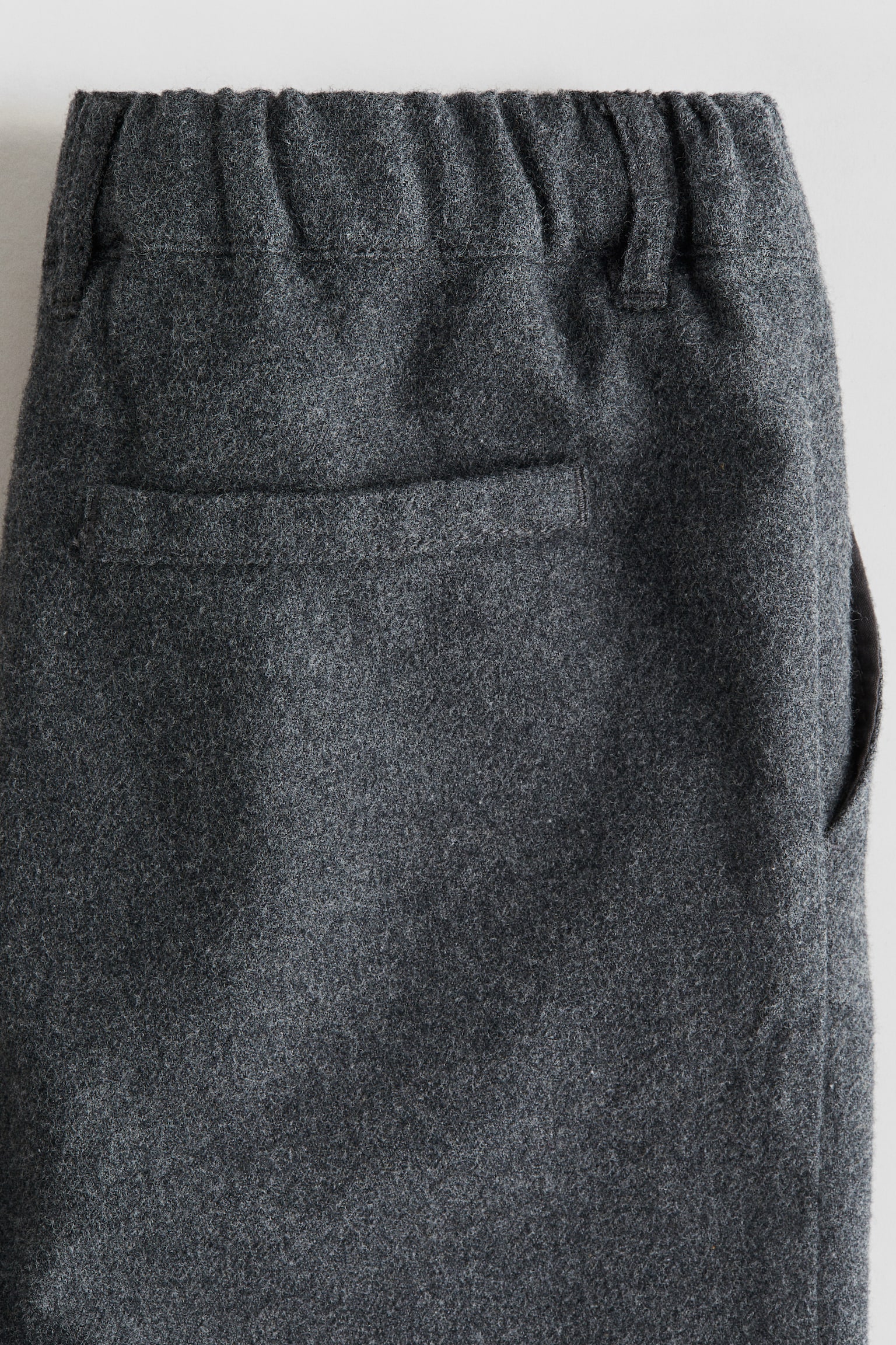 Chinos en punto de algodón - Gris oscuro/Rojo oscuro/Pata de gallo/Negro - 3