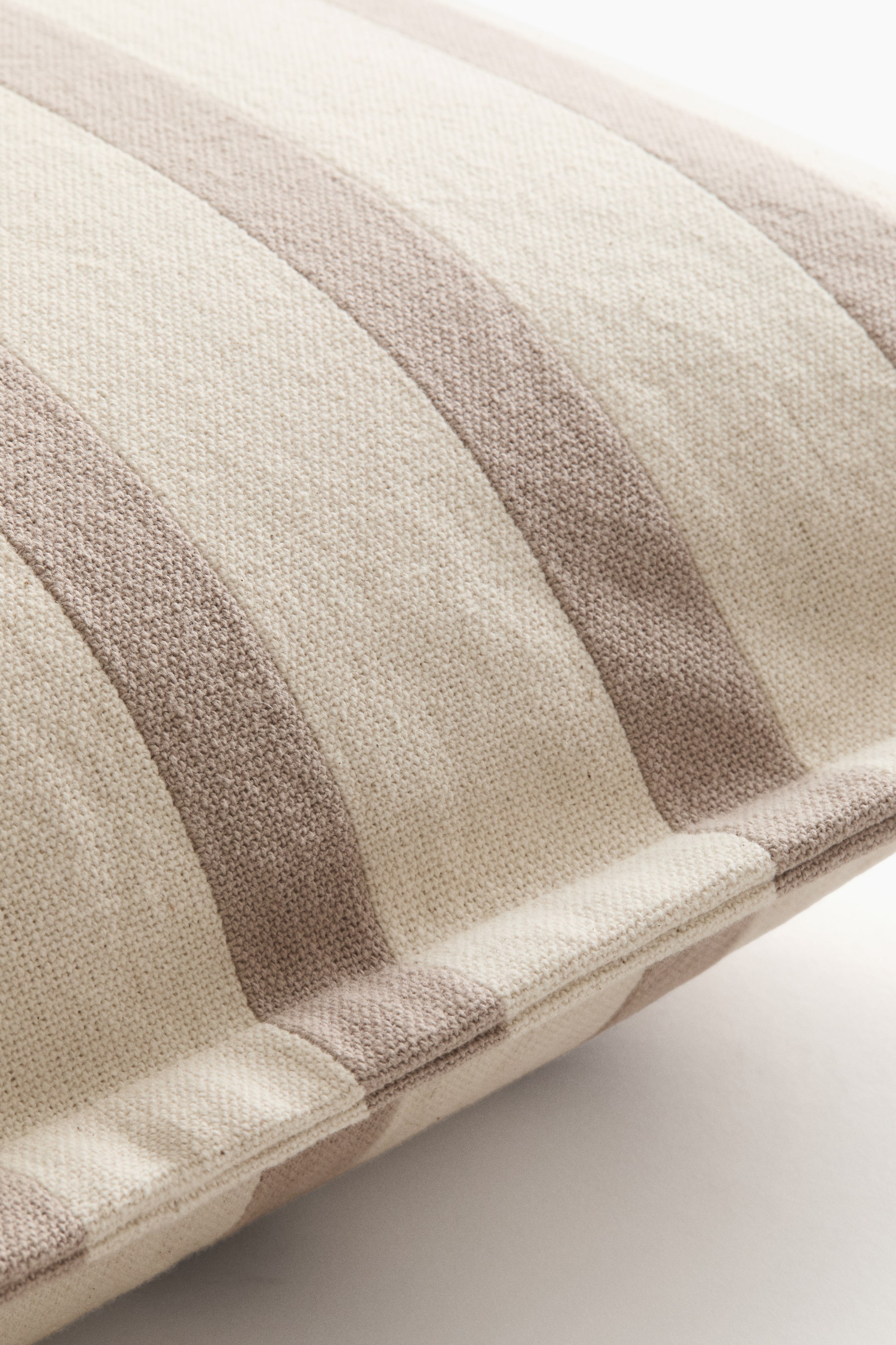 Patterned Canvas Cushion Cover