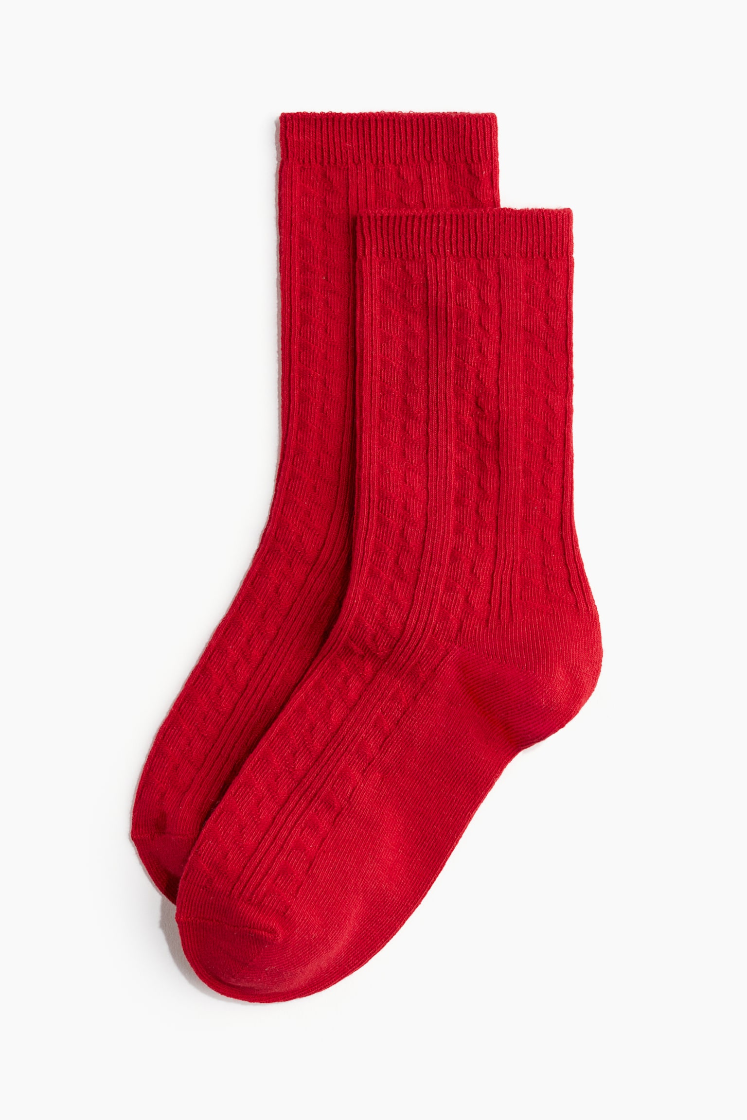 5-pack socks - Red/Light beige/White/Holiday Season - 3