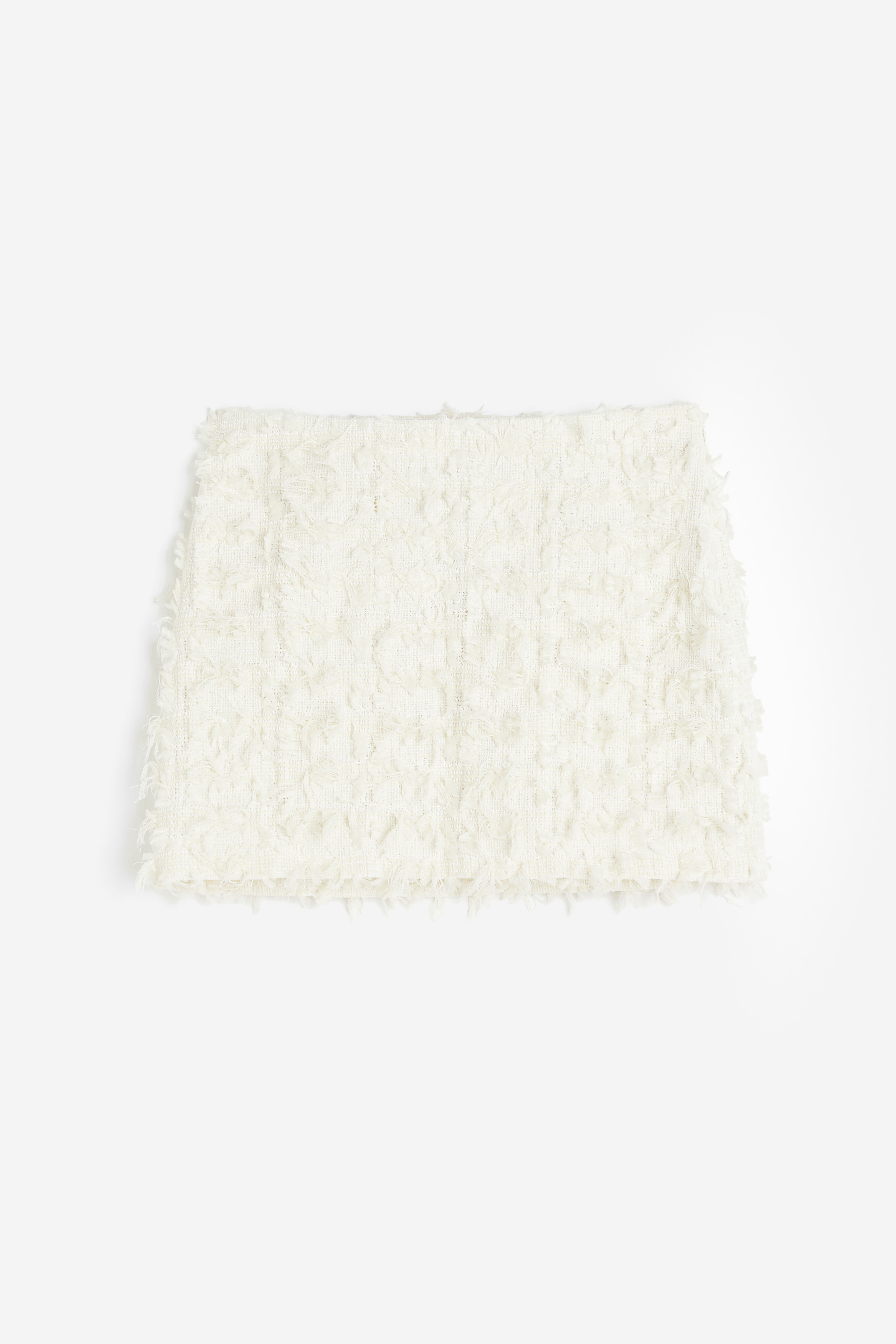 Textured Mini Skirt