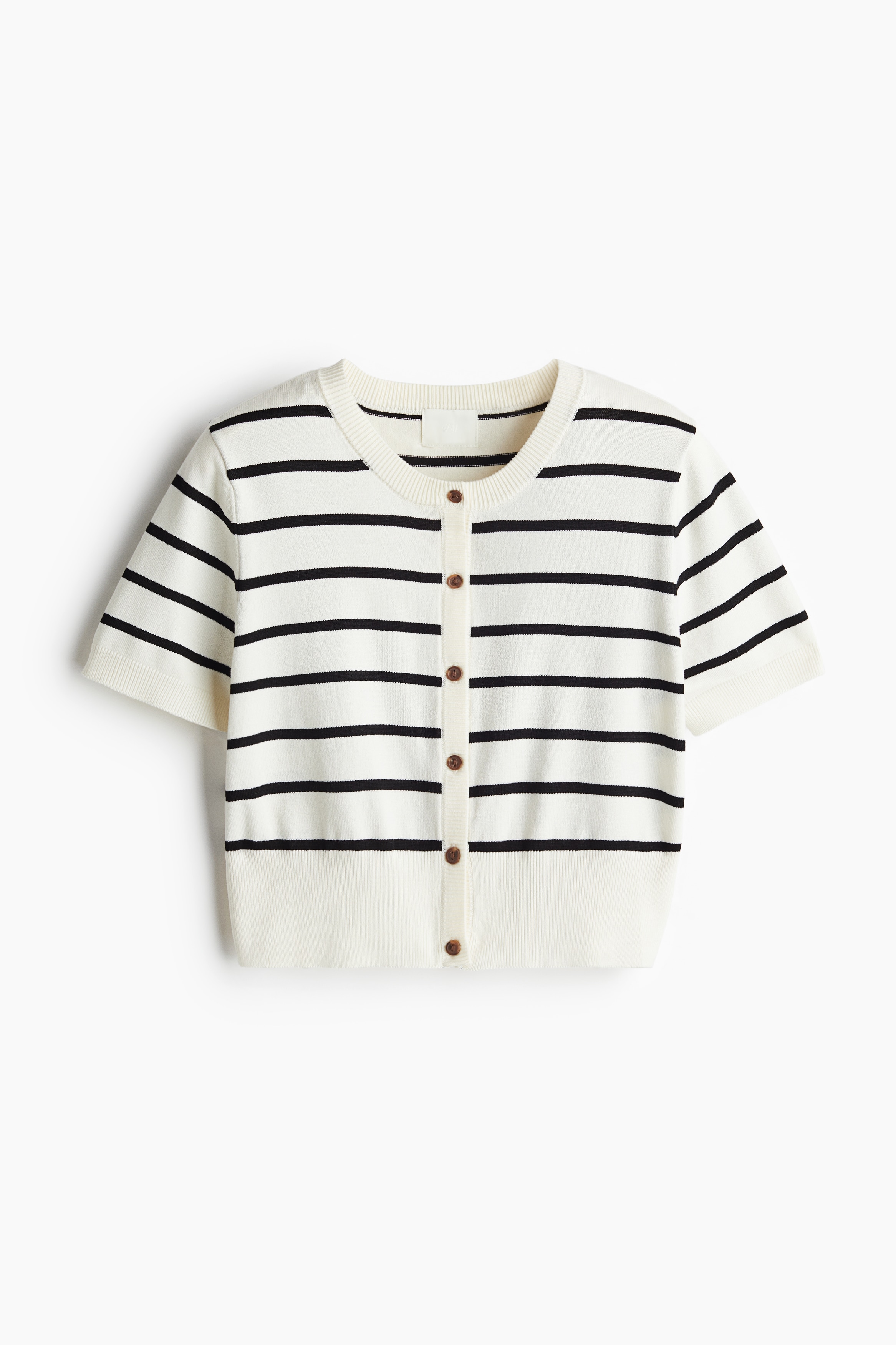 Short-sleeved cardigan