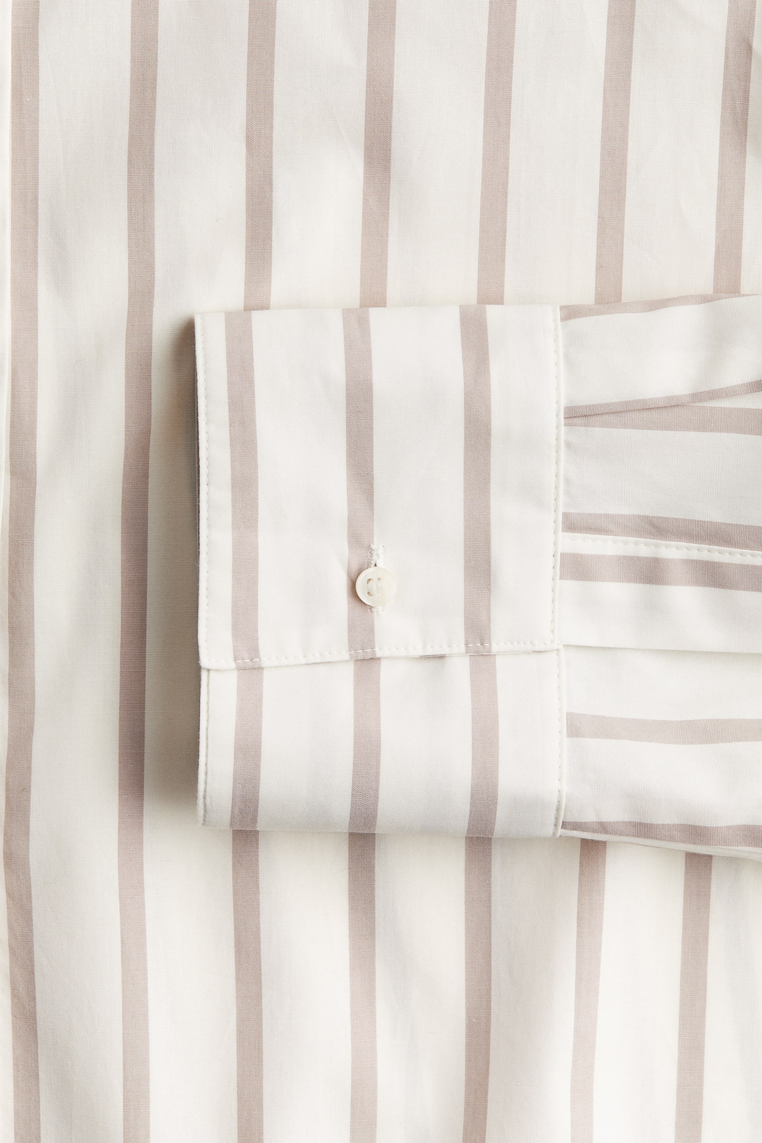 Cotton shirt - White/Striped/Dusty blue/Striped - 5