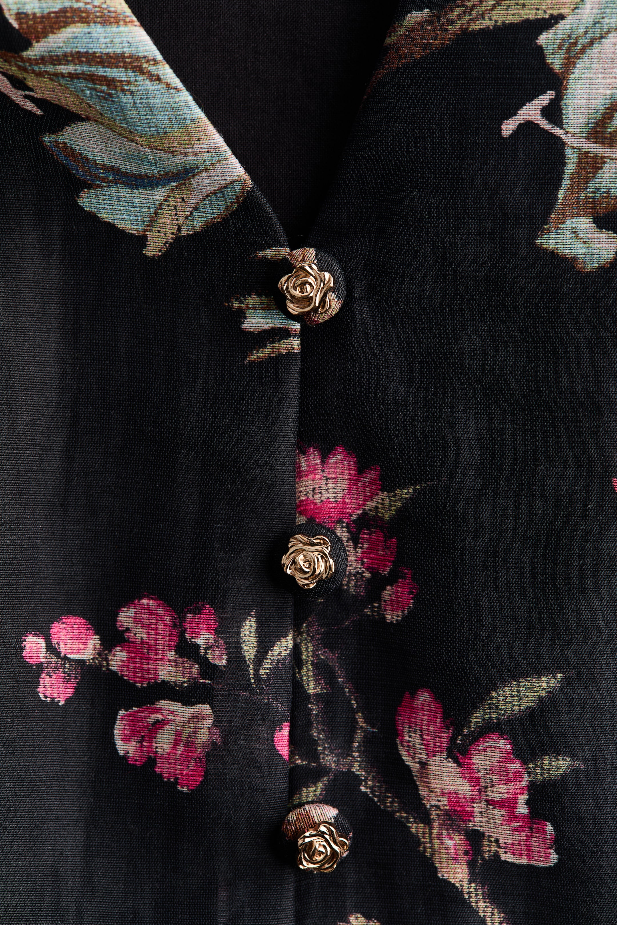 Blouse péplum en lin mélangé