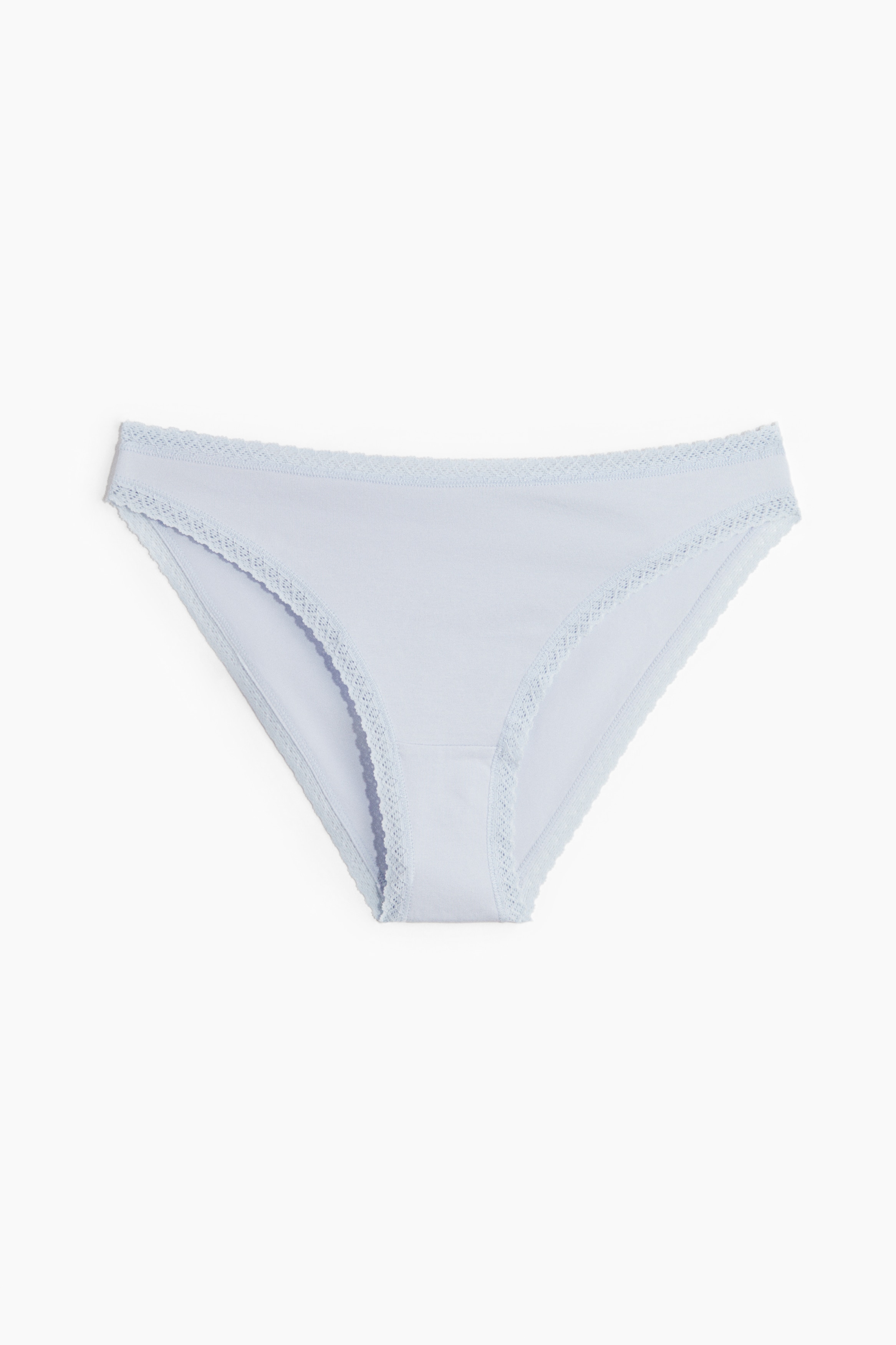   Cotton 5パック Mサイズ 5-Pack Cotton Briefs - Light blue/white/dark gray - Ladies