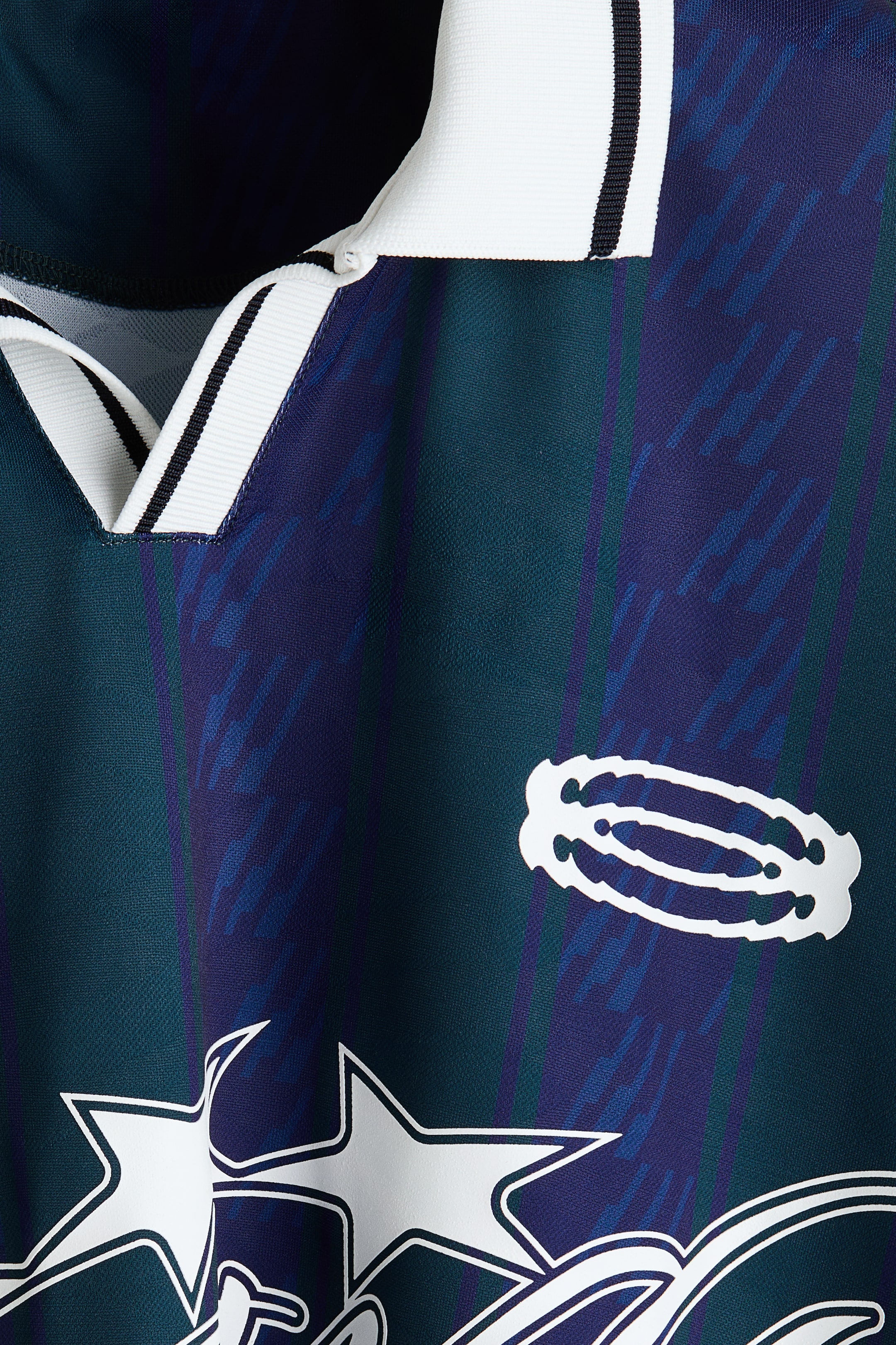 View larger image: Loose Fit Football shirt - Dark blue/Run Wild - Men | H&M GB 2