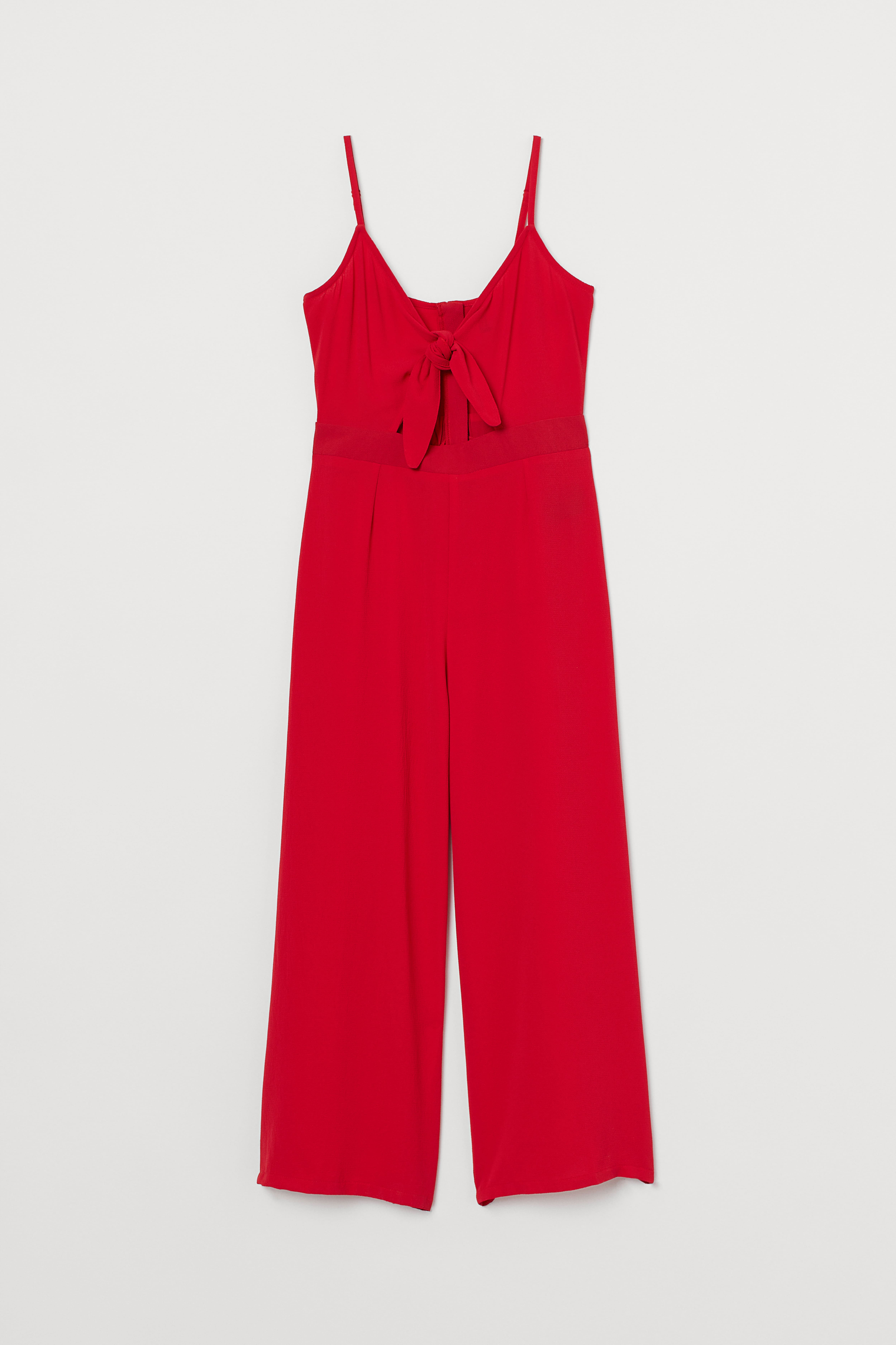 H&m red shops romper