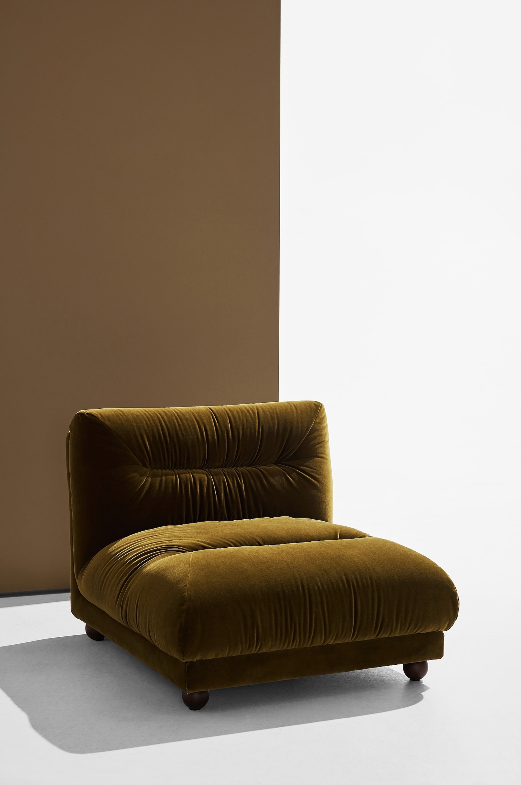 Agrandir l'image: Fauteuil Elmo - Velours Vert - Pastill - HOME | H&M BE 1