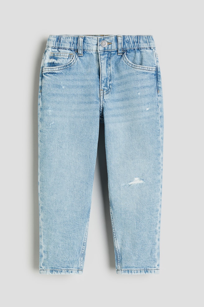 Loose Fit Jeans - Light denim blue/Beige/Denim blue/Denim grey - 1