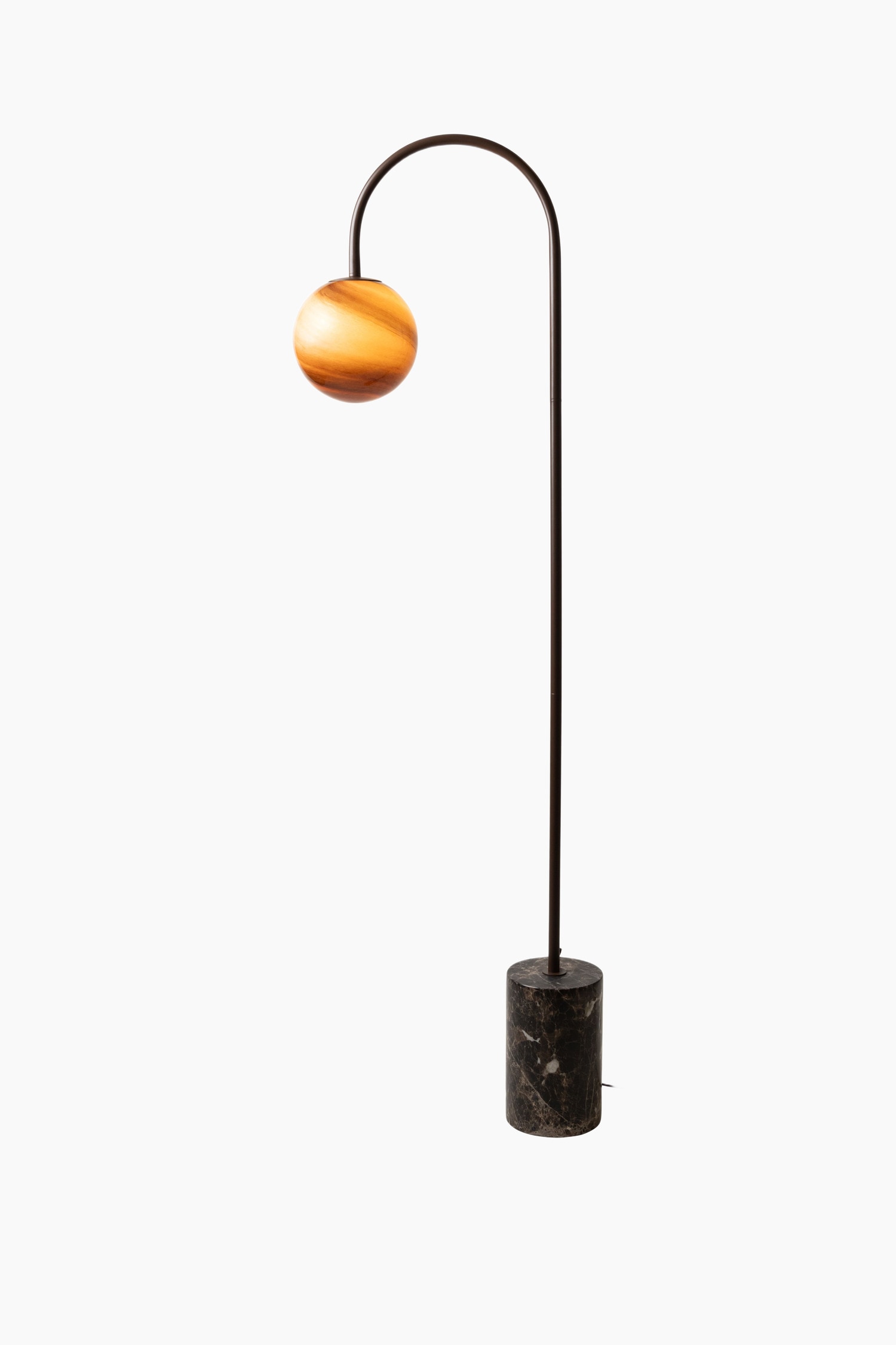 Tivoli Vloerlamp - Bruin/Zand/Wit
