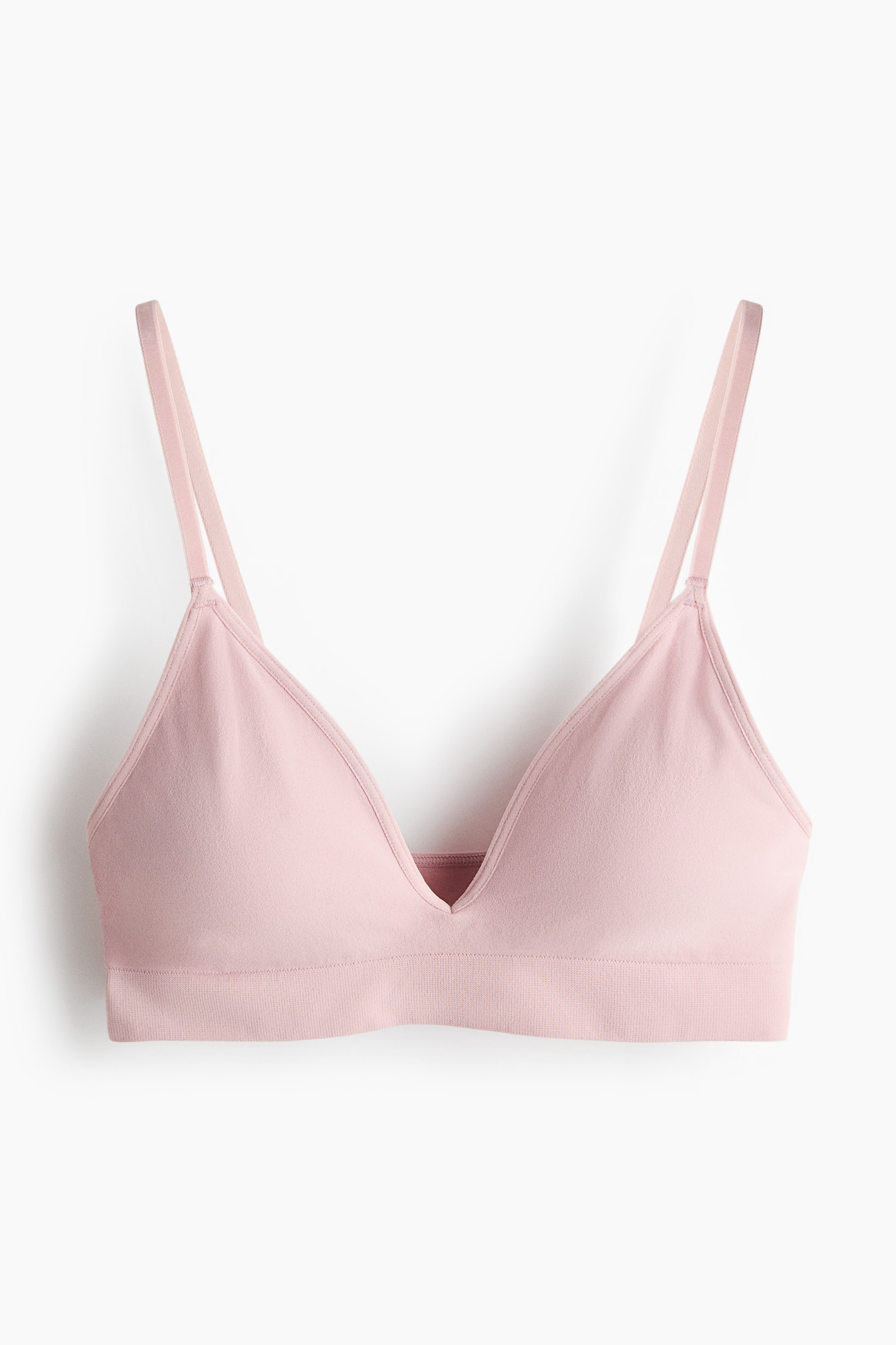 Seamless padded soft bra - Light pink/Black/Light beige/Dark blue/Light blue/White/Dark brown/Brown