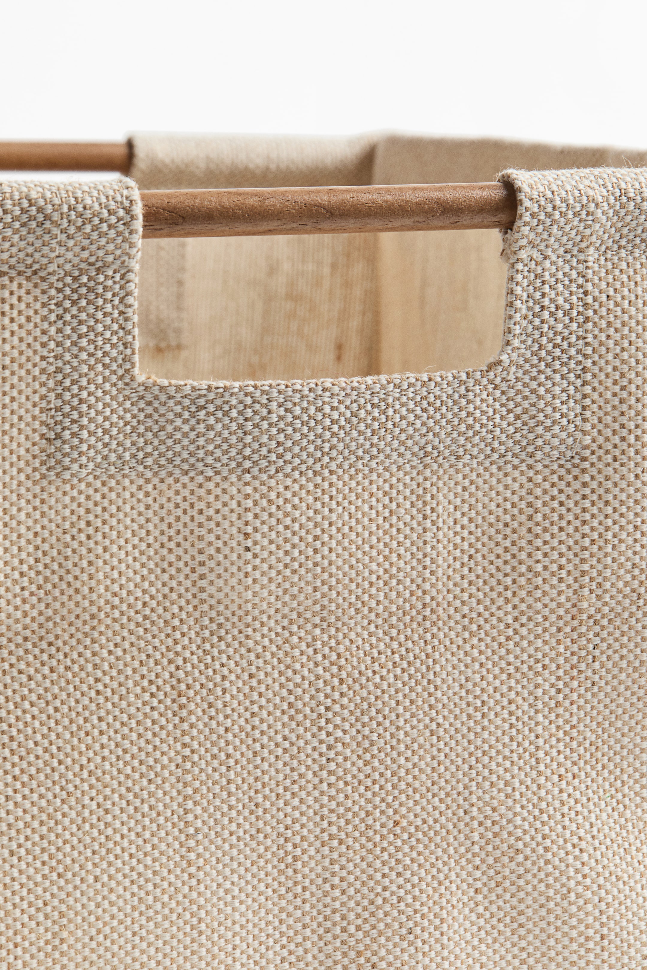 Jute-Blend Storage Basket