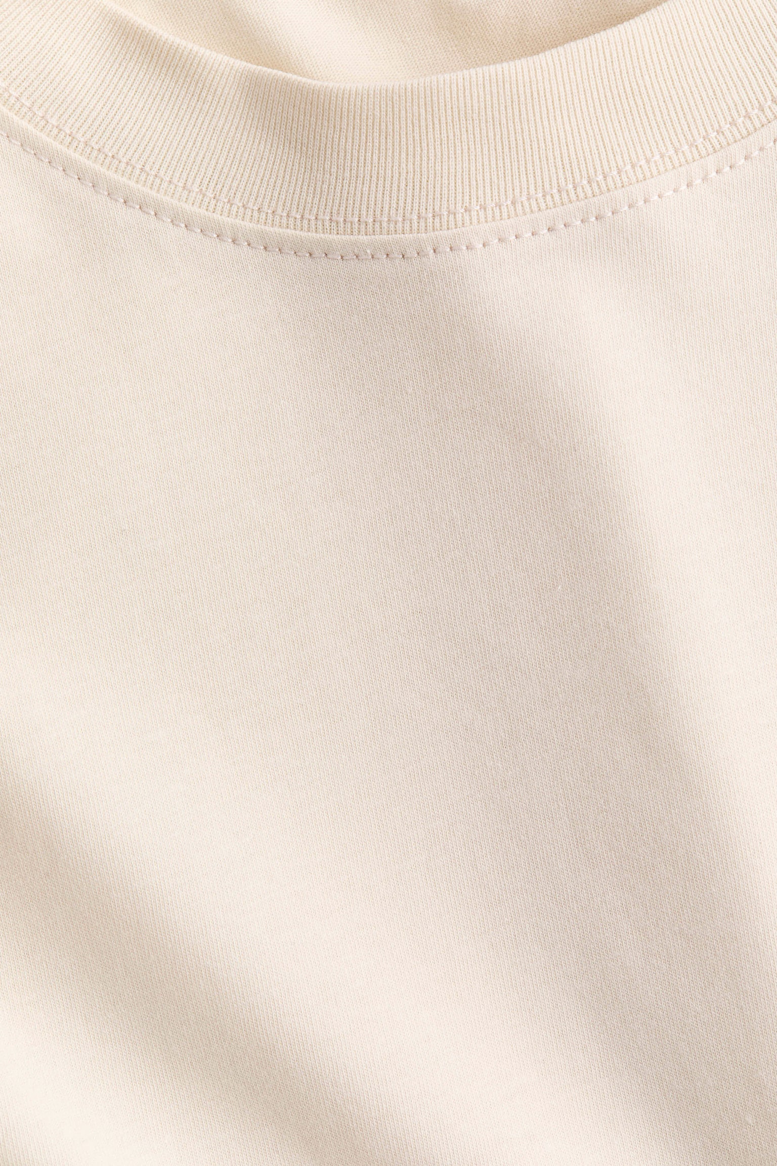 Oversized T-shirt - Light beige/White/Black/Dusty pink/Khaki green/Dark khaki green - 2