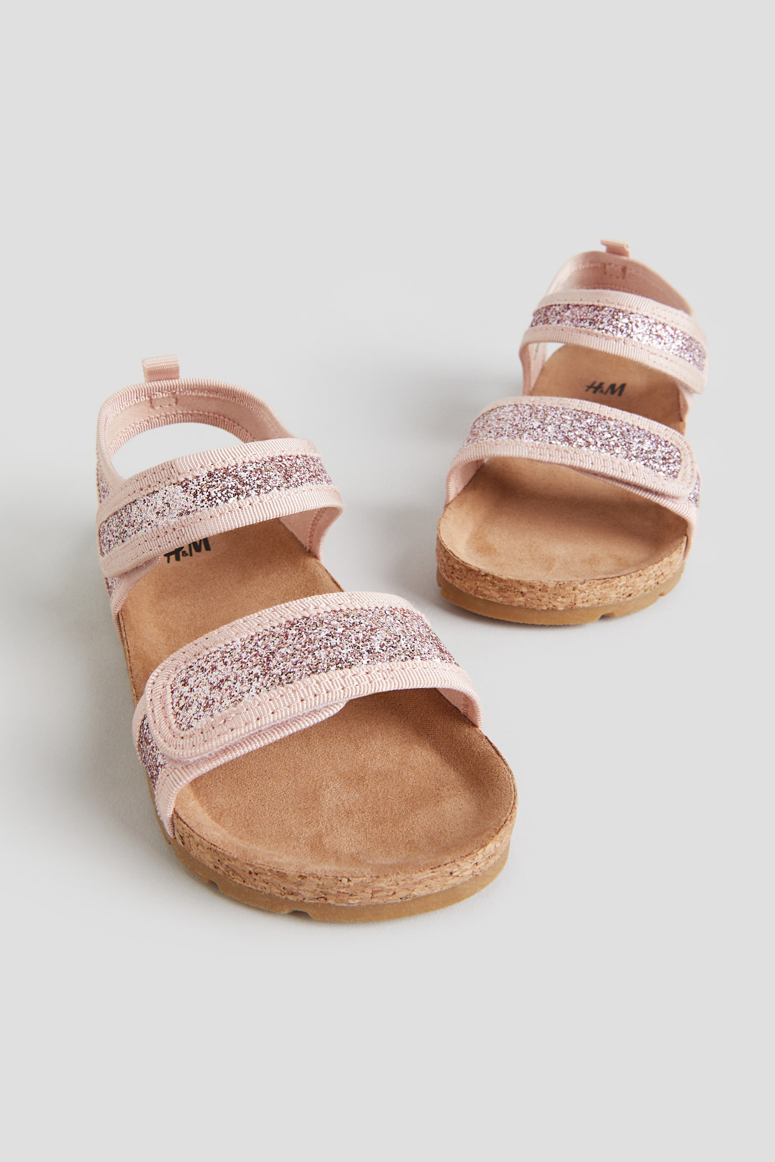 Ankle Strap Sandals - Light pink/Glittery/White/Gold colour/Powder pink/Denim blue/Flower/Light mole - 3