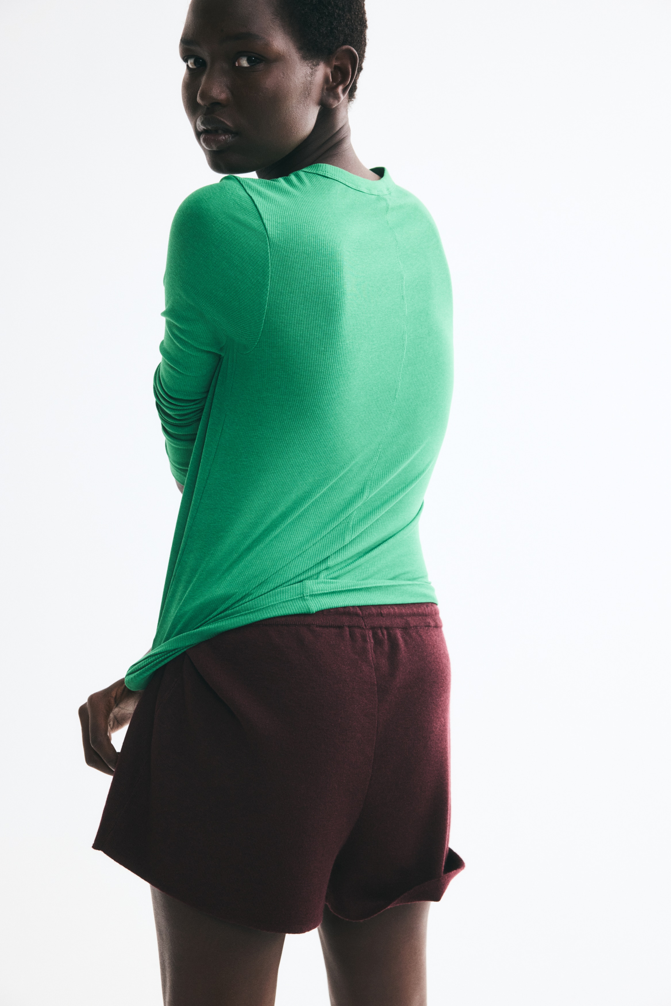 レディース 長袖トップス | グリーン・緑 | H&M JP