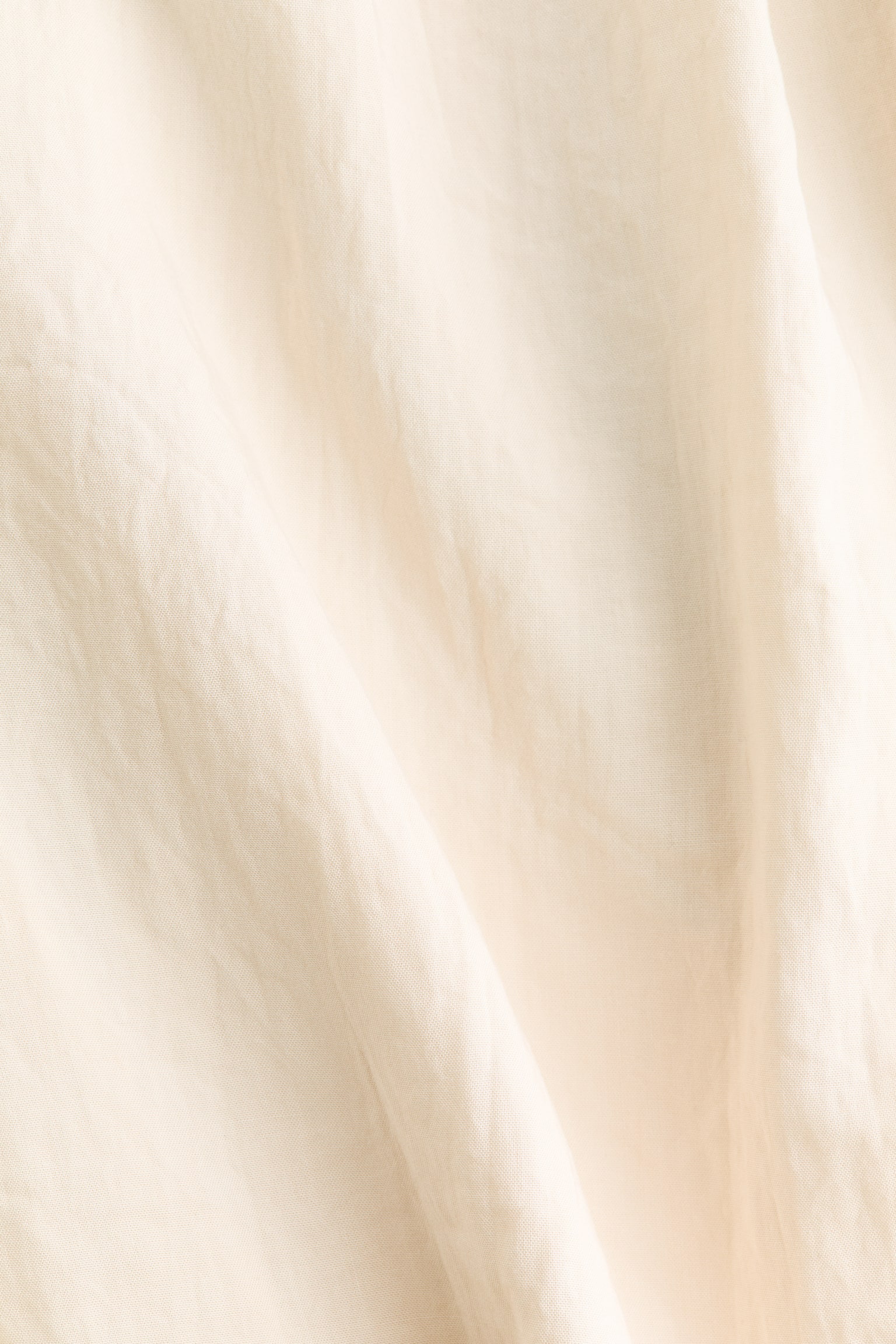 Wide drawstring trousers - Light beige - 5