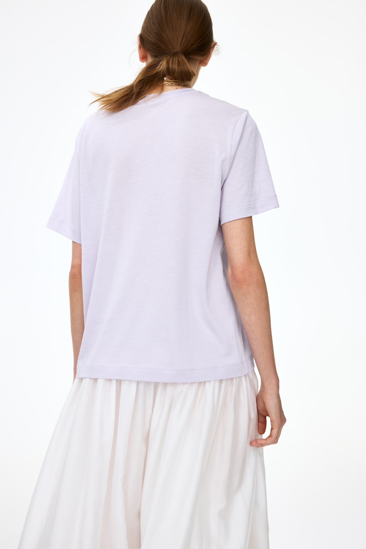 Silk-Blend T-Shirt - image 5