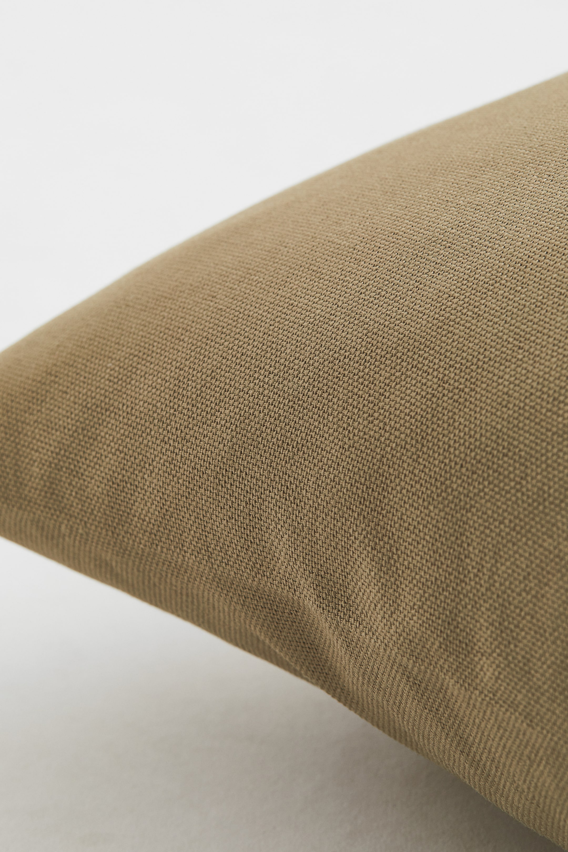 View larger image: Cotton canvas cushion cover - Khaki green - Home All | H&M IN 2