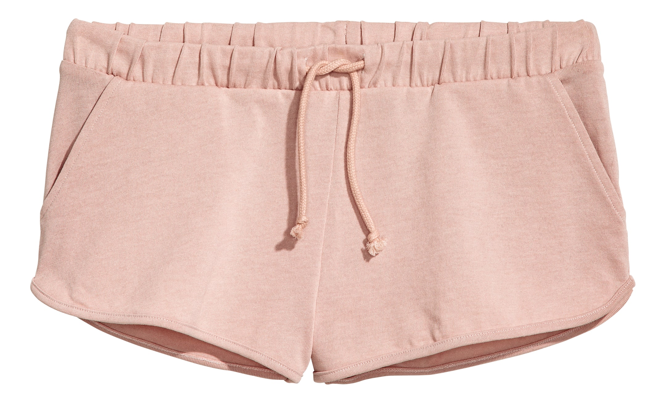 Näytä suurempi kuva: Lyhyet trikooshortsit - Puuteri - NAISET | H&M FI 1