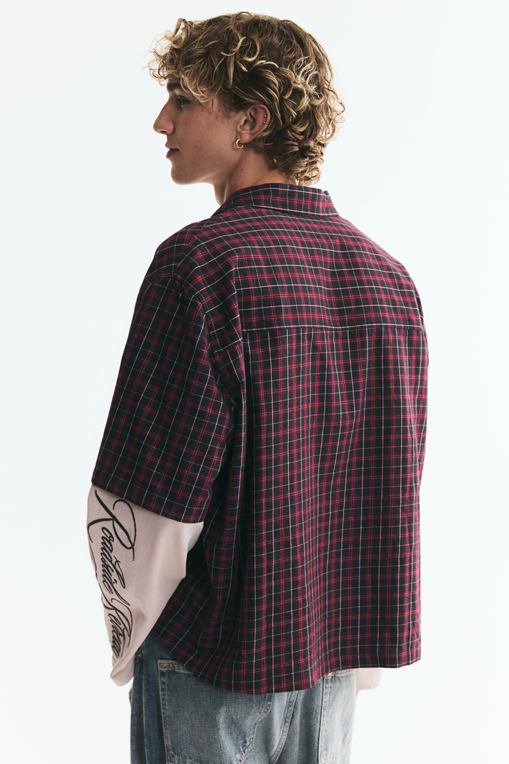 Relaxed-Fit Layered Shirt