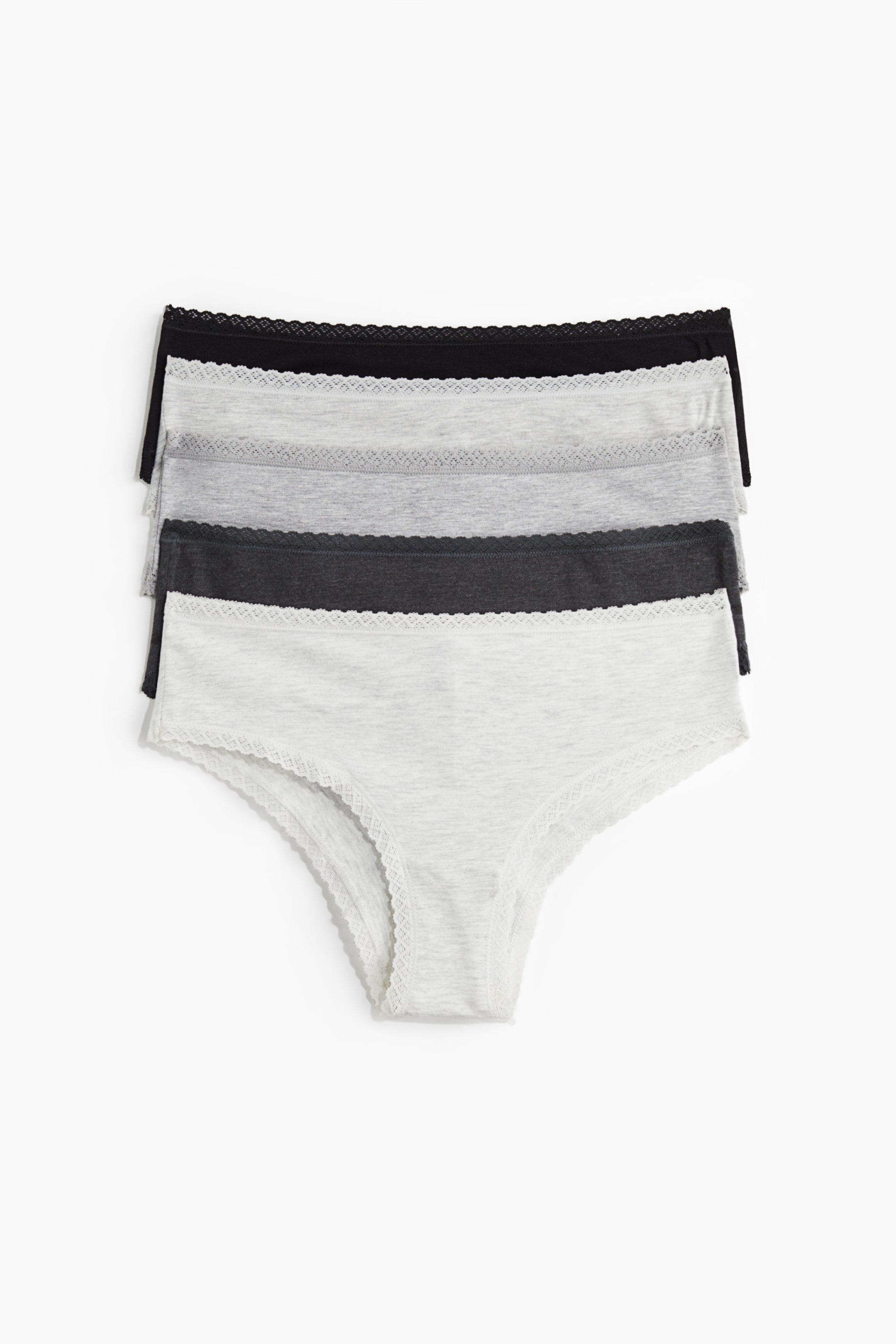 5-pack Cotton Hipster Briefs