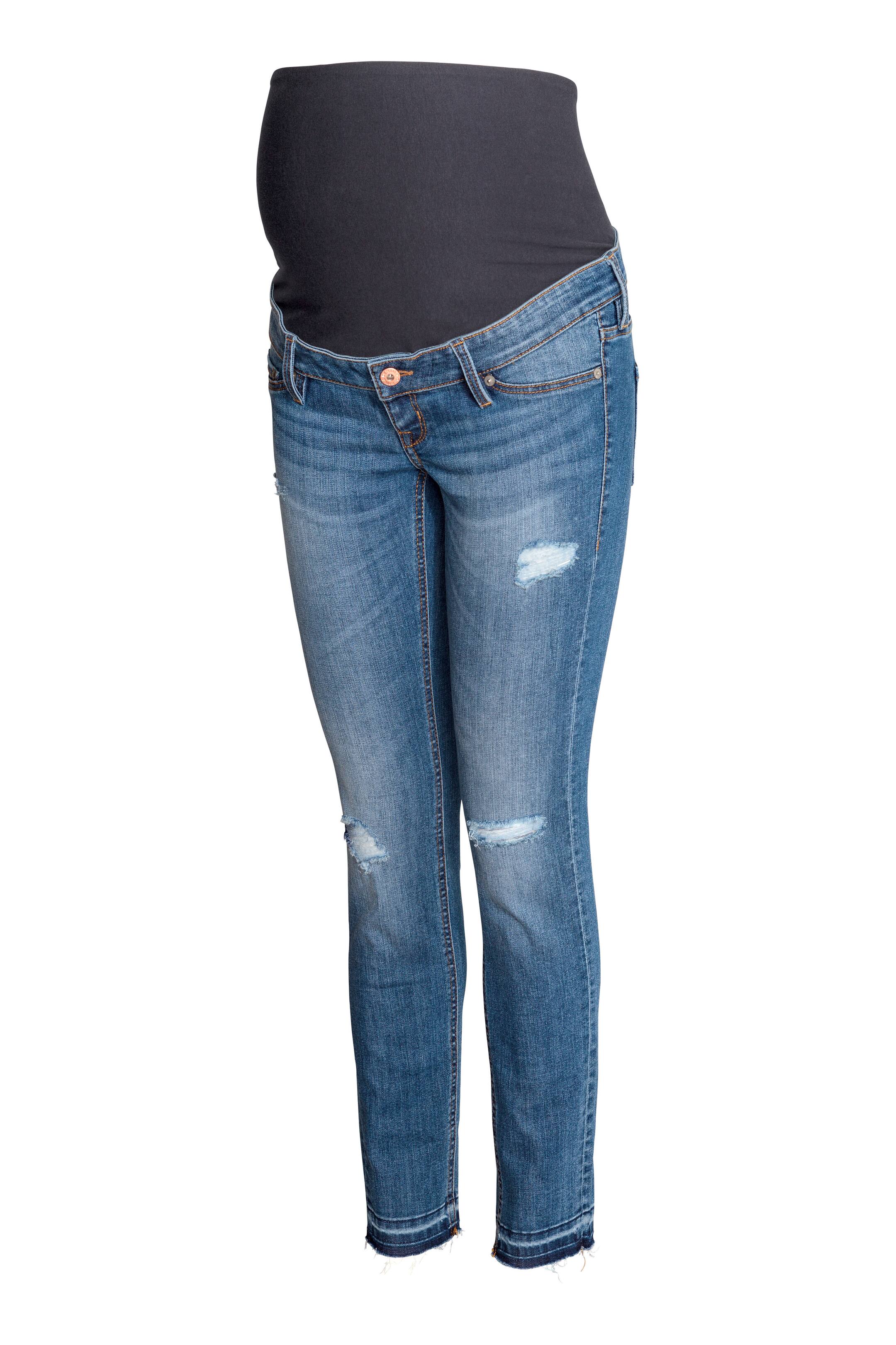 View larger image: MAMA Skinny Jeans - Mid denim blue - Ladies | H&M US 1