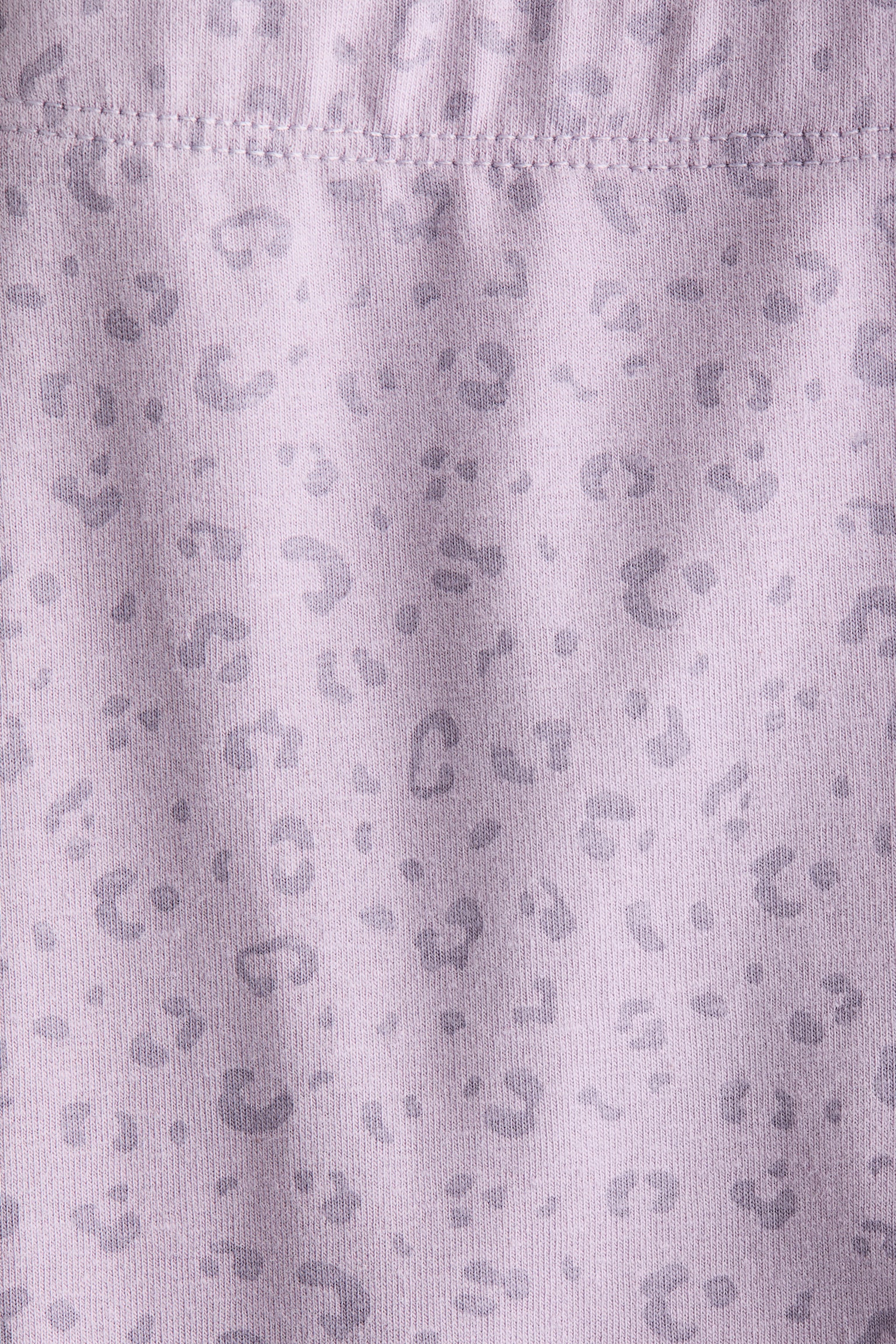 Cotton leggings - Dusty purple/Leopard print/Light pink/Hearts/Black/Light beige/Leopard print/Light pink/Hearts - 2