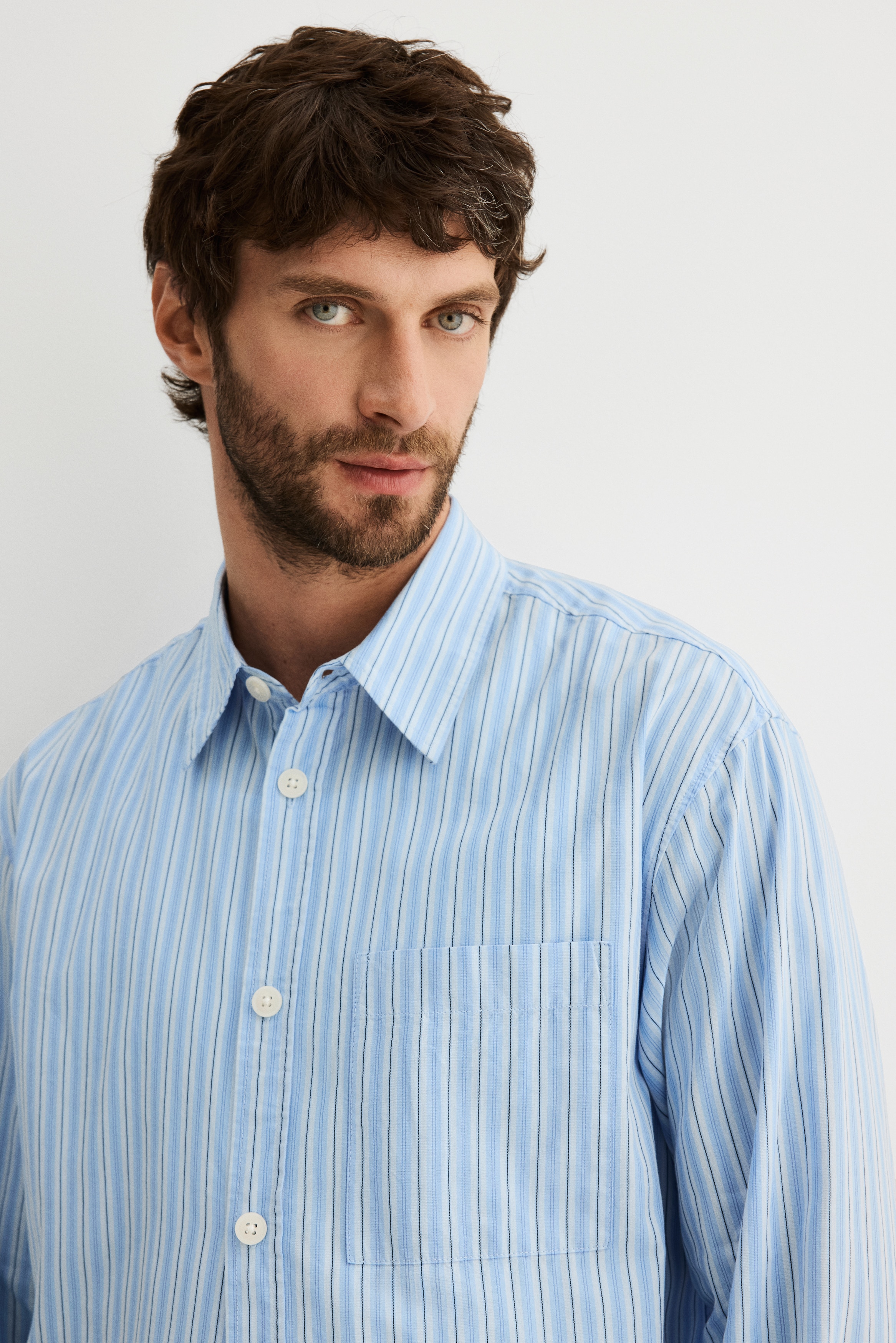 Long cotton shirt