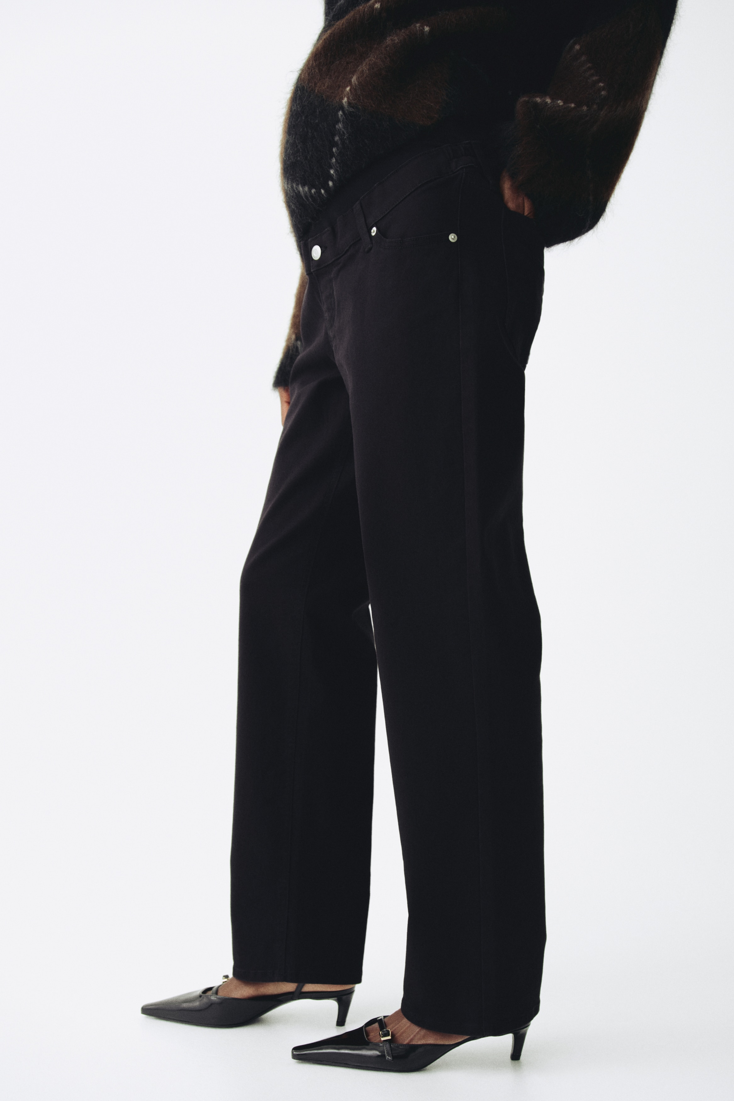 MAMA Straight Jeans - Noir/Noir/délavé/Bleu denim/Gris denim foncé/Bleu denim/Bleu denim marine/Bleu denim foncé/Bleu denim clair/Crème