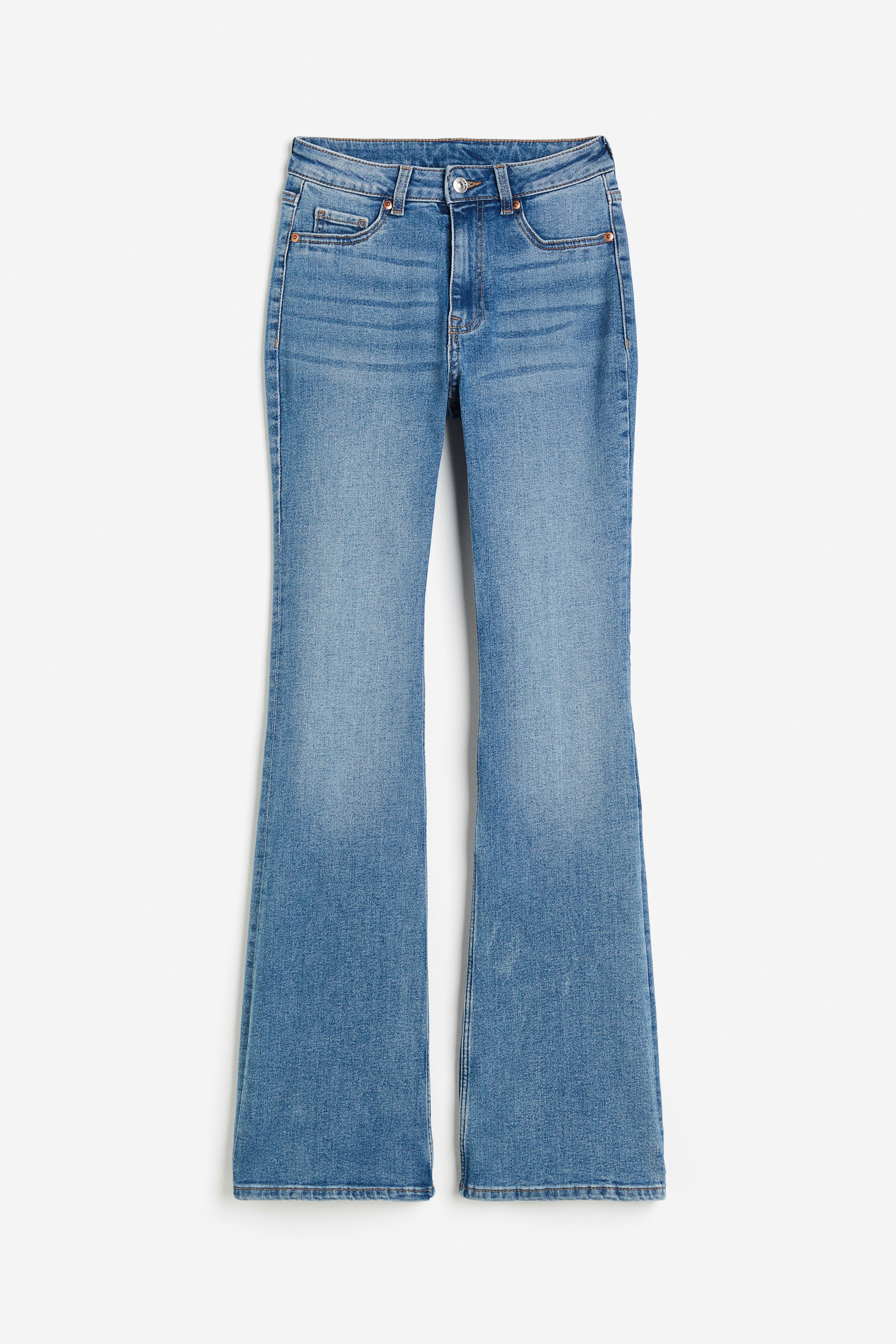 Flared High Jeans - Light denim blue - Ladies | H&M GB 4