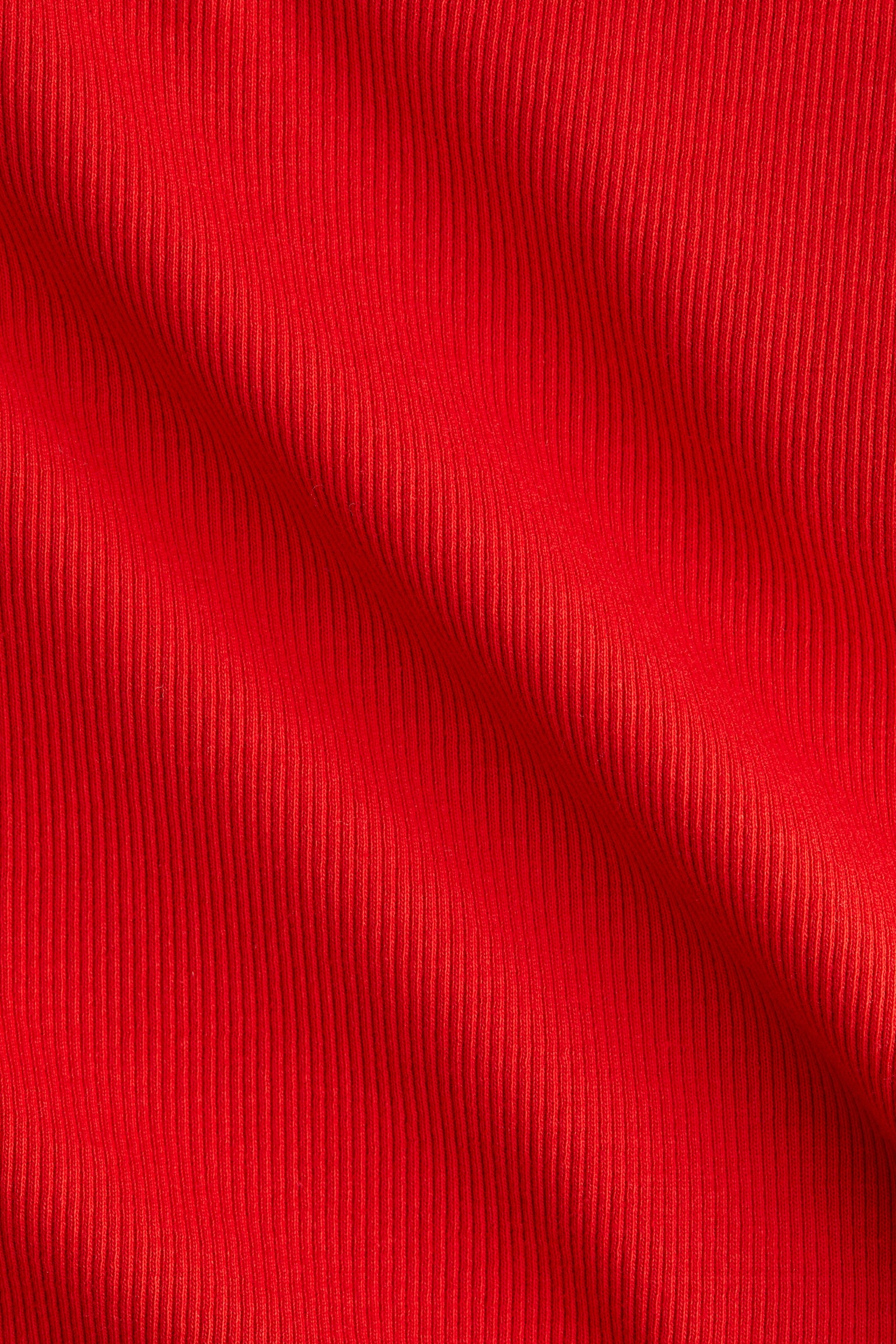 Omuzları Açık Ribanalı Üst - Parlak kırmızı/Siyah/Zeytin yeşili - 4