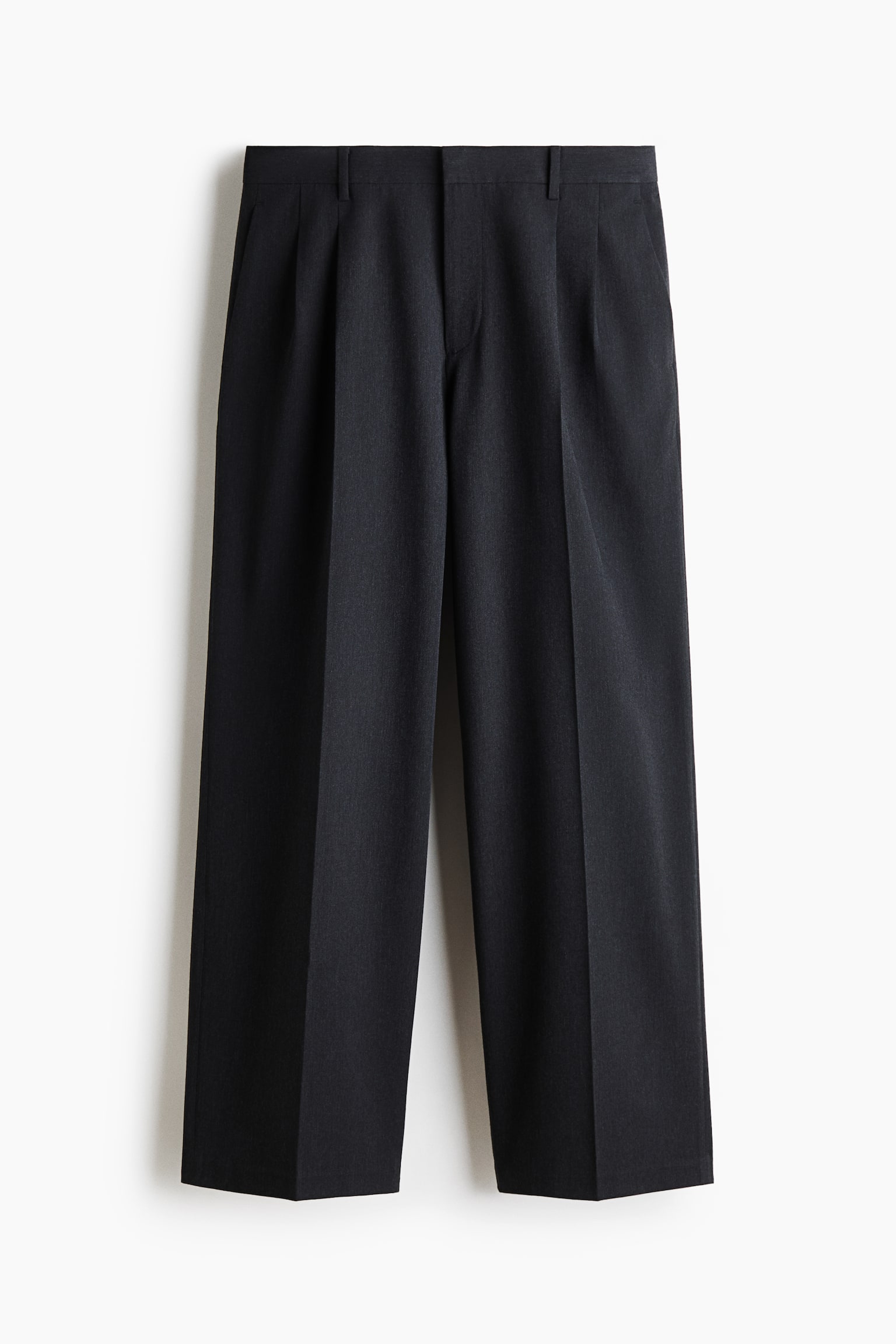 Loose Fit Tailored trousers - Dark grey/Black/Beige - 2