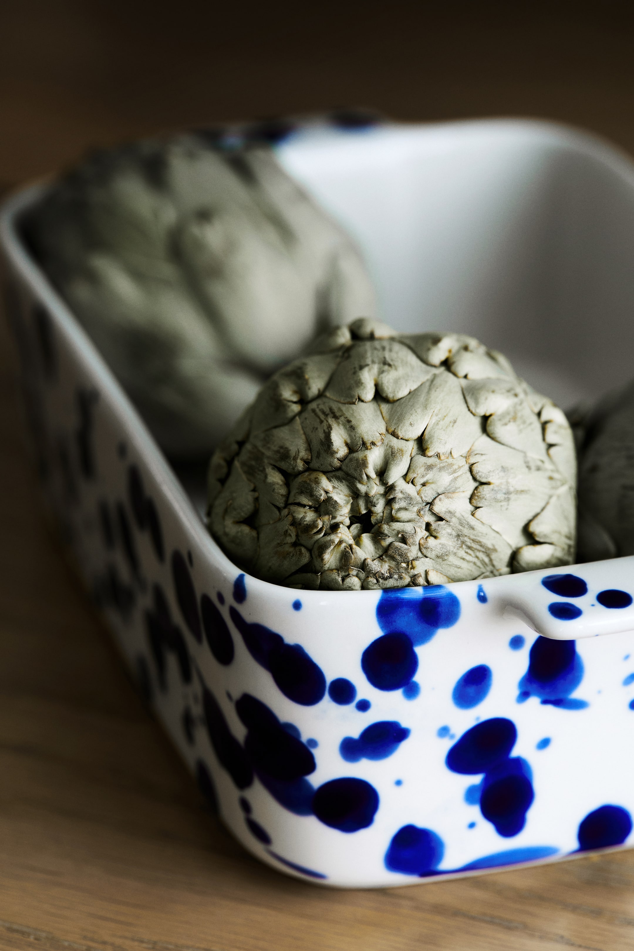 Speckled-Glaze Stoneware Baking Dish