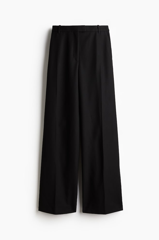 Flared trousers - Black - 1
