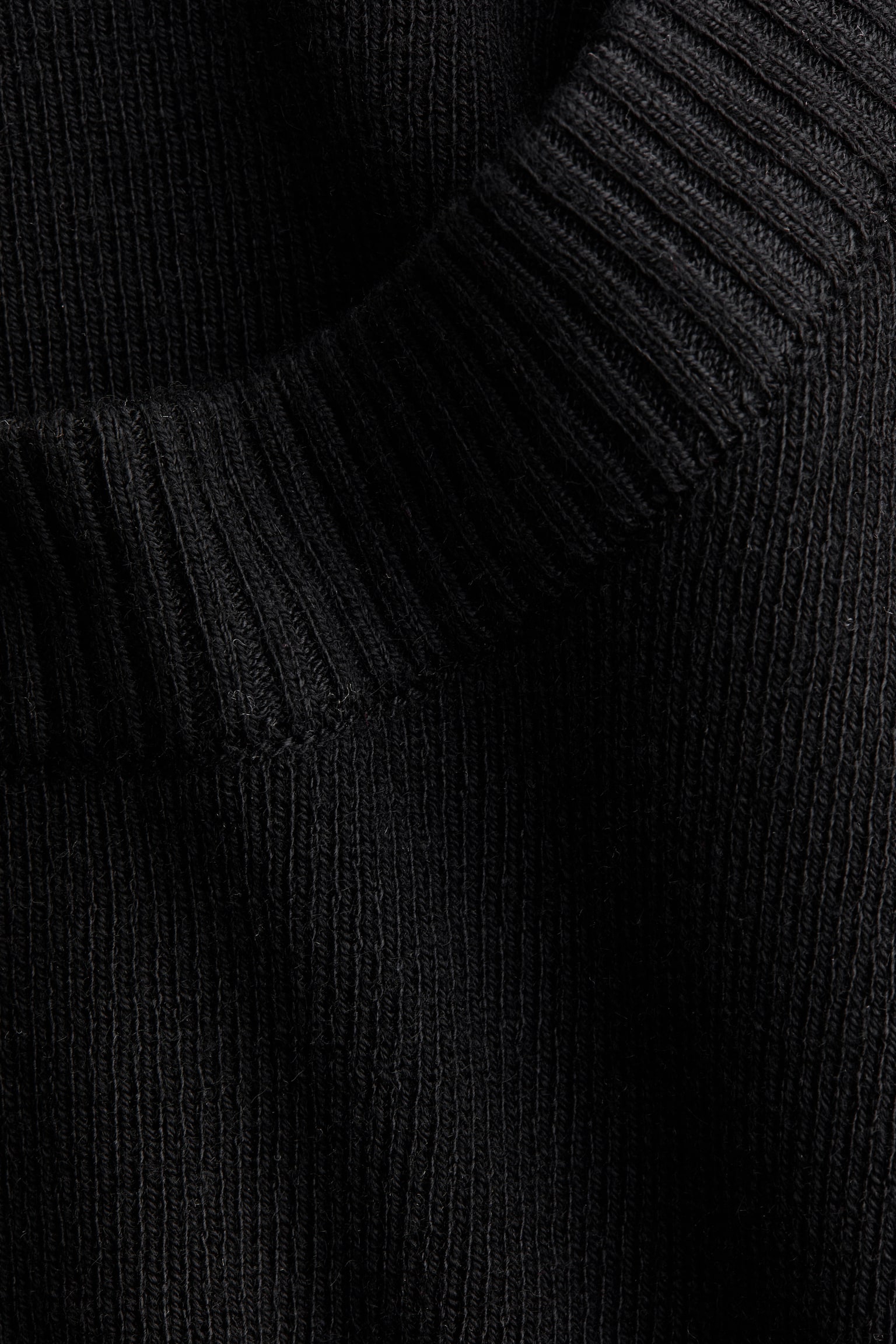 Женское платье H&M Fine-Knit T-Shirt, цвет: Чёрный — фото 6