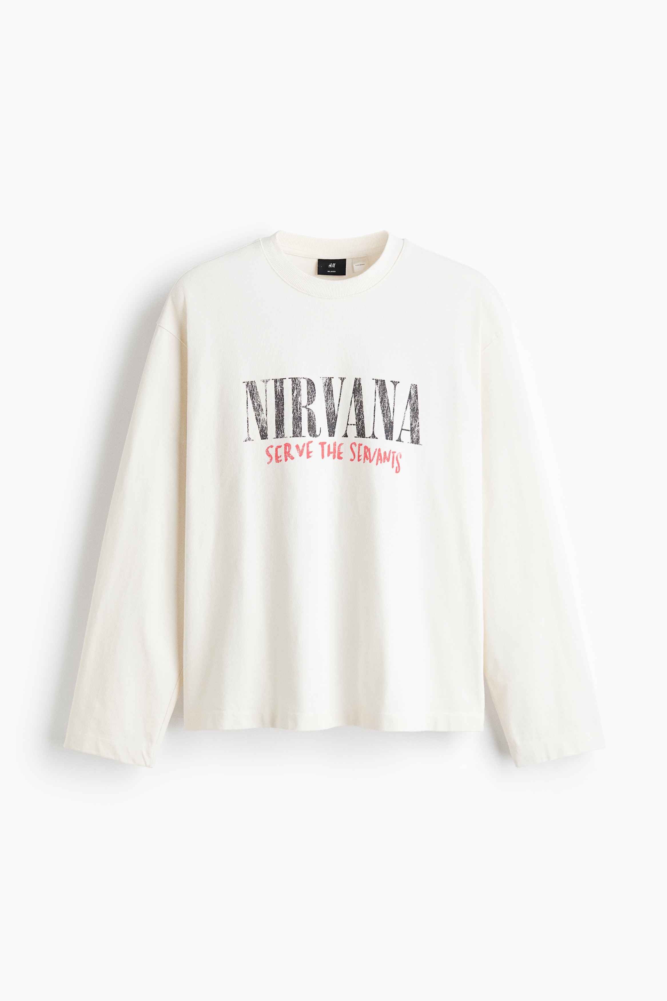 Camiseta de manga larga Relaxed FitAuxiliar