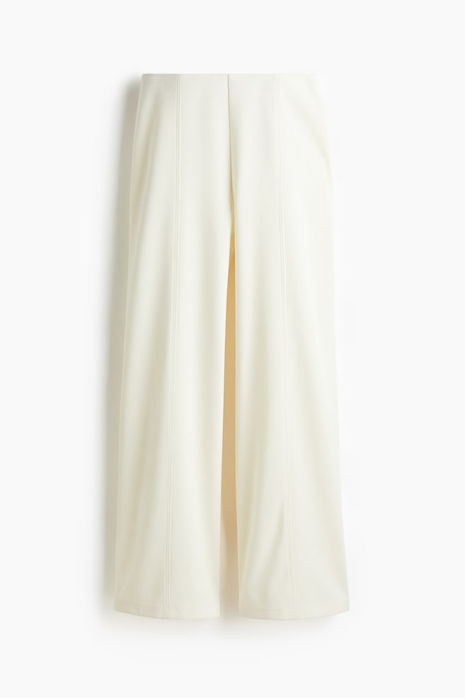 Pantalon large - Crème/Brun/Brun foncé - 1