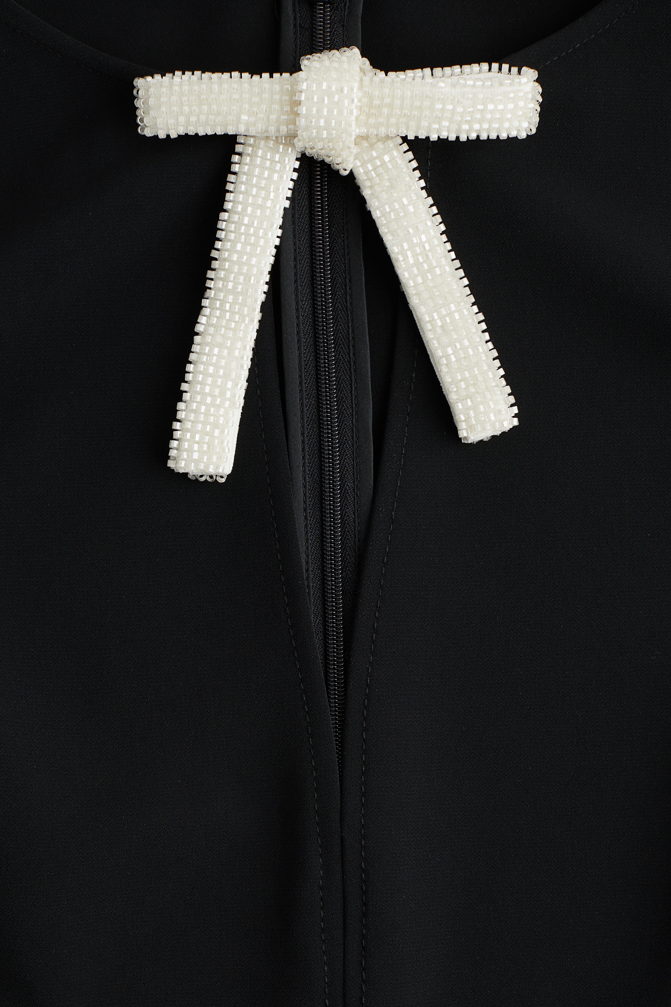 Women's White Bow-detail dress | H&M GB