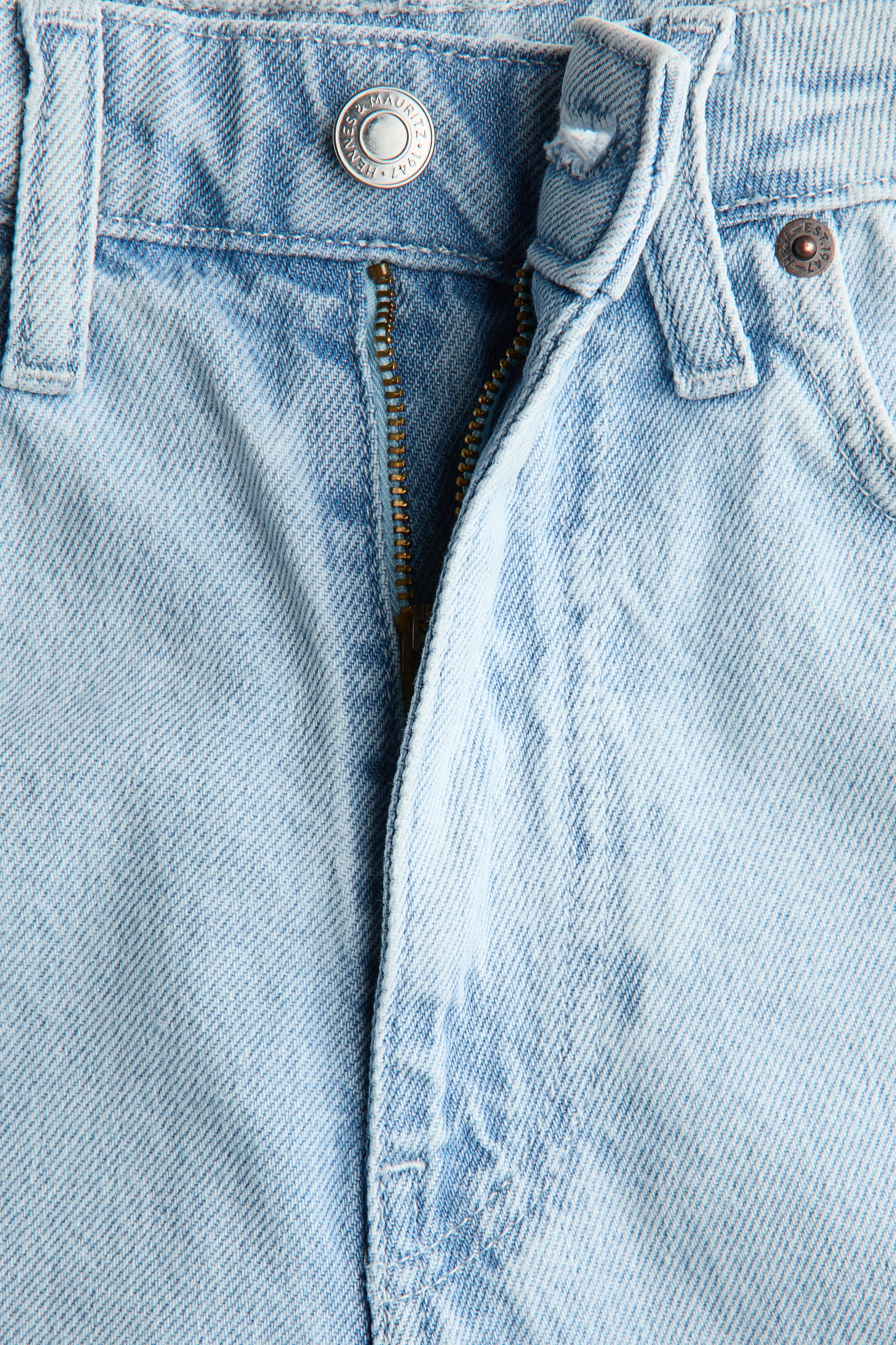 Denim Bermuda Shorts