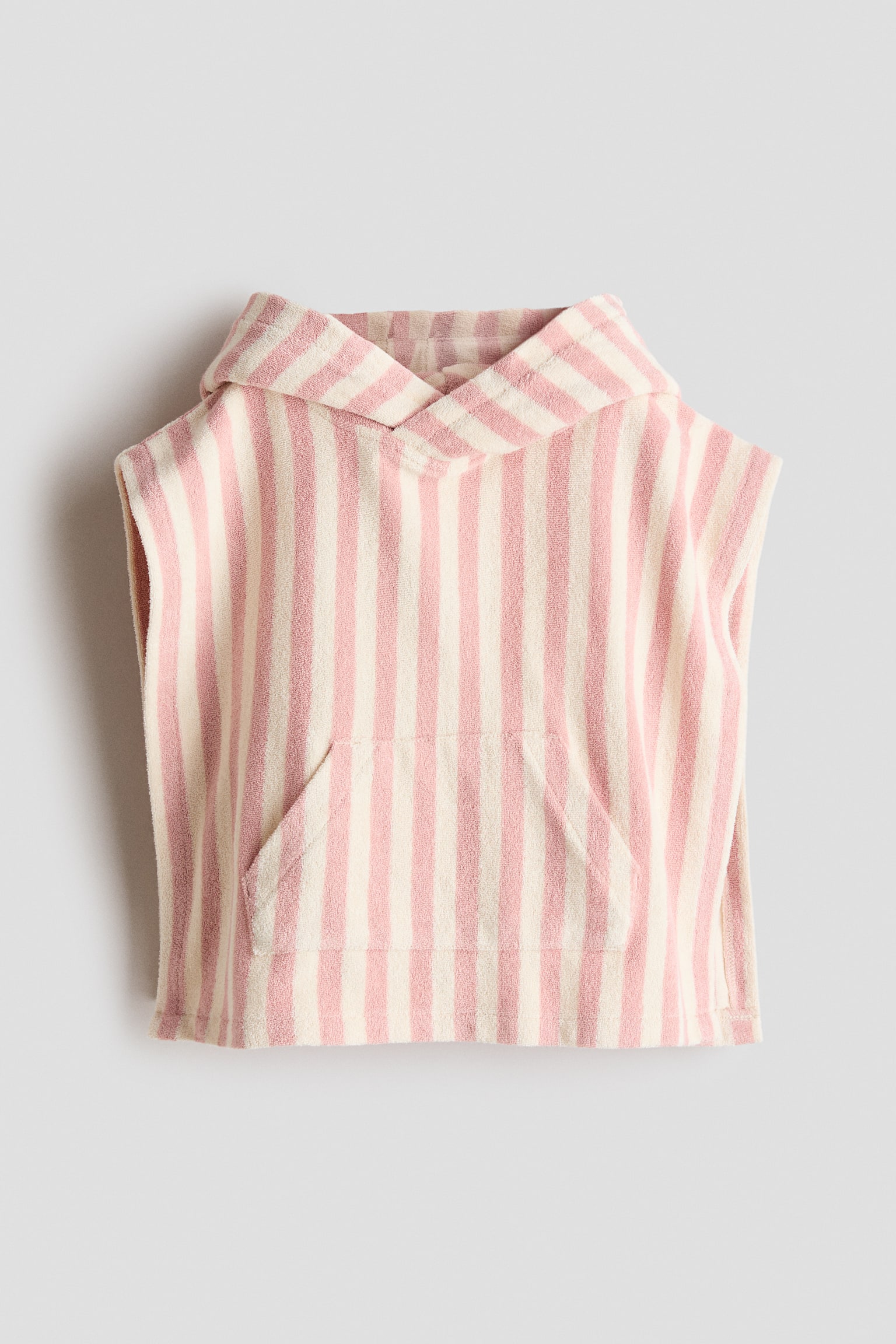 Capa de baño-Rosa empolvado claro/Rayas - 1