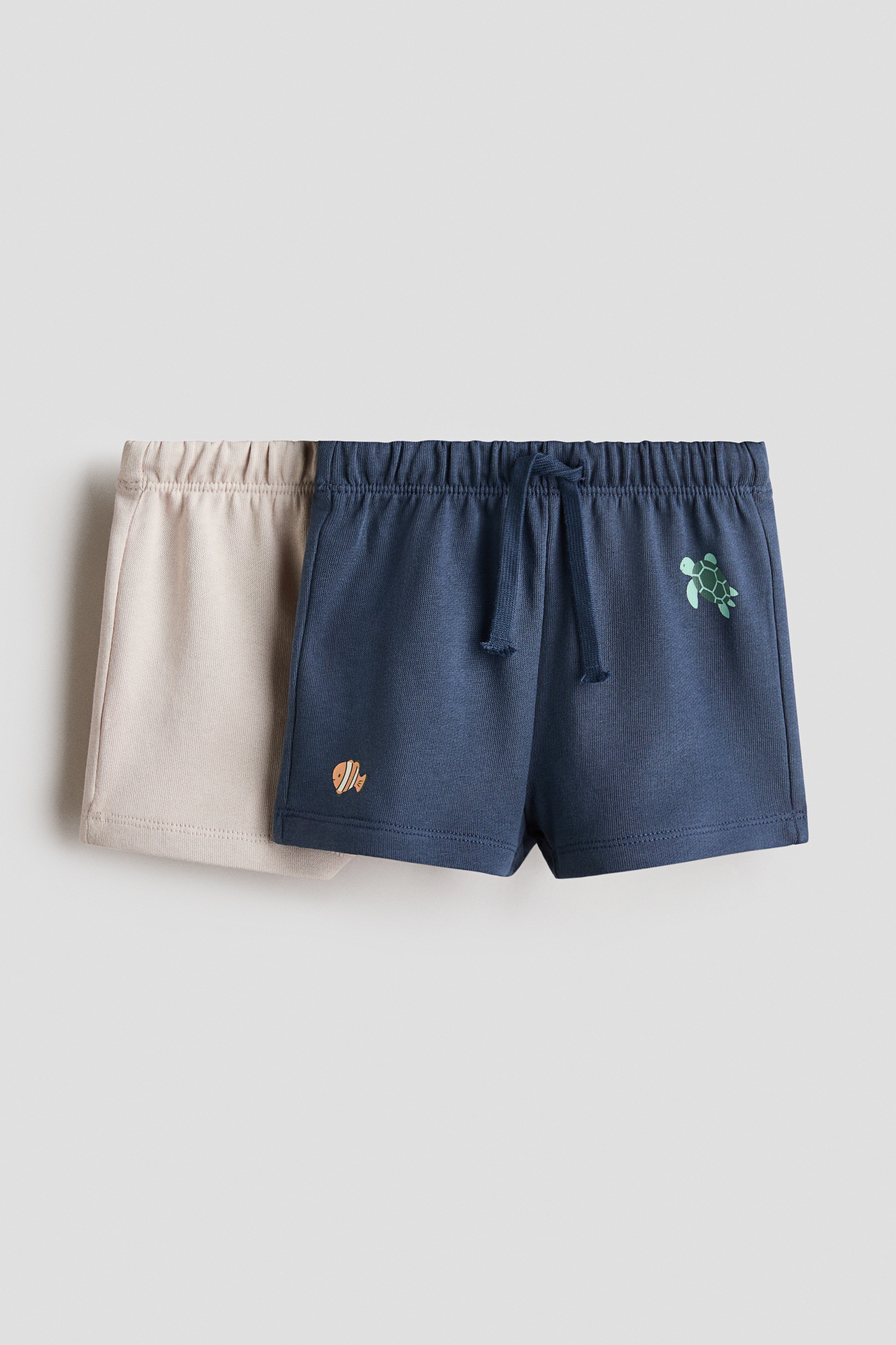 Blue/anchors 2-Pack Sweatshorts for kids | H&M US