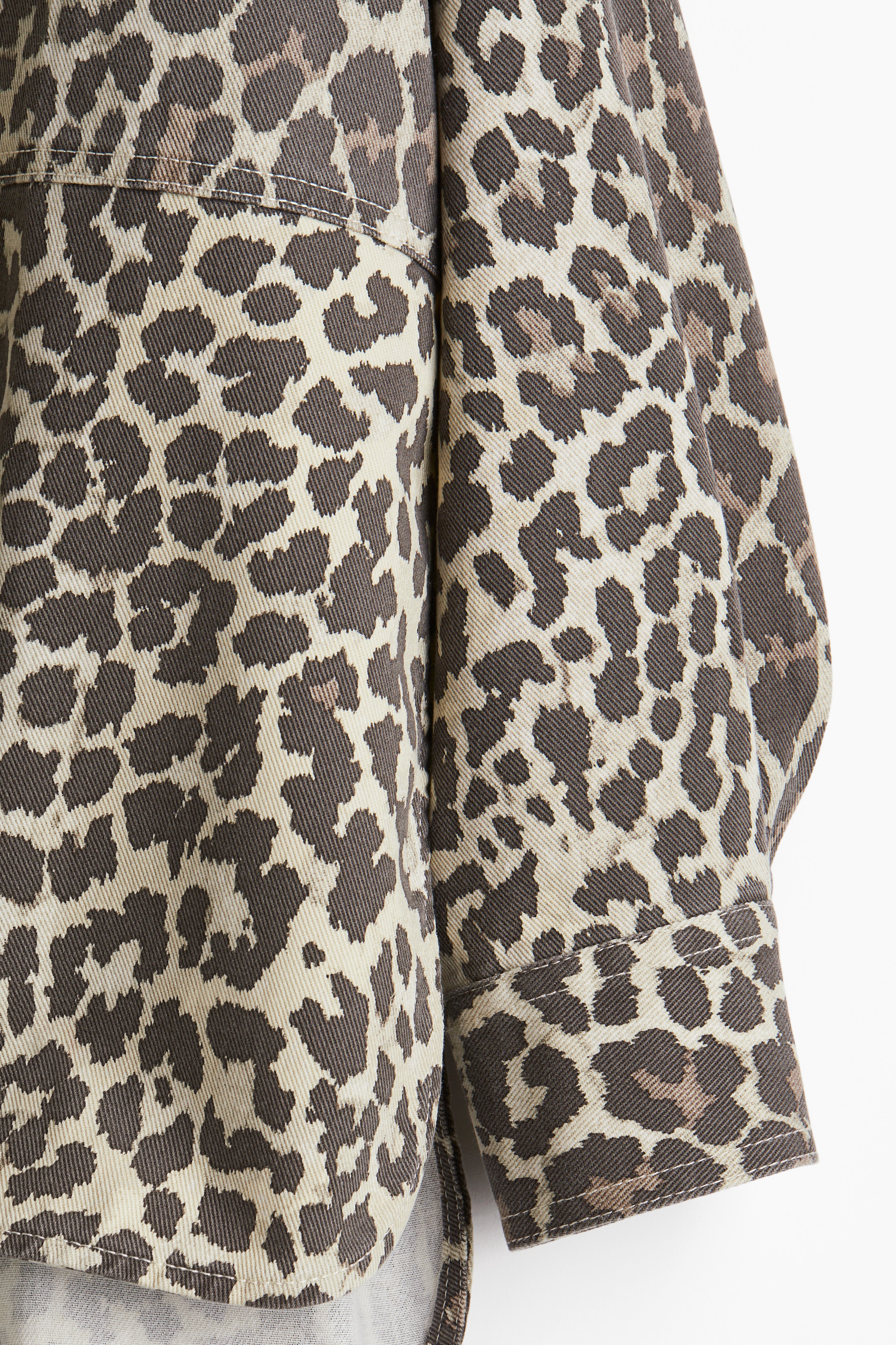 Popover twill blouse