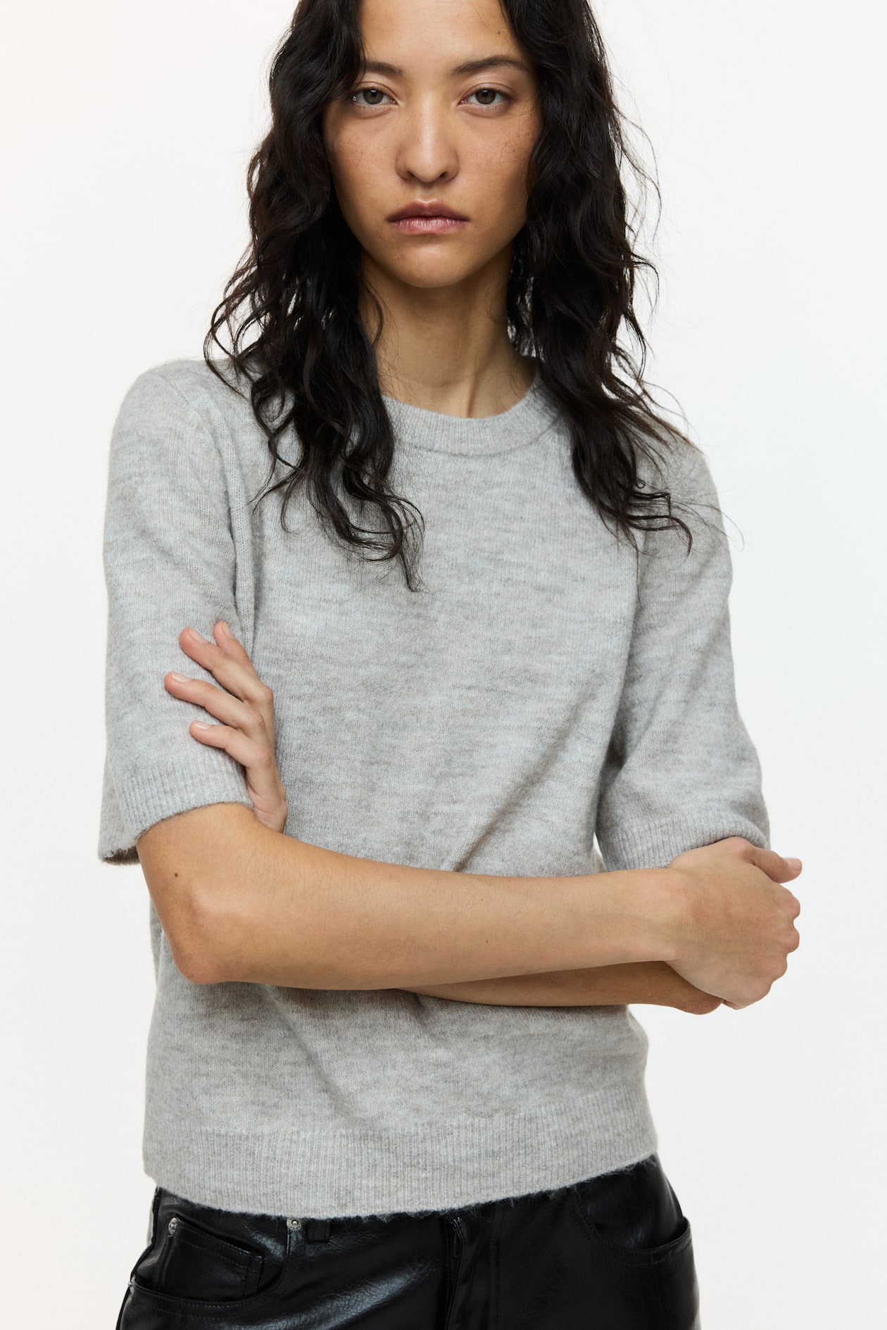 Fine-Knit T-Shirt - image 3