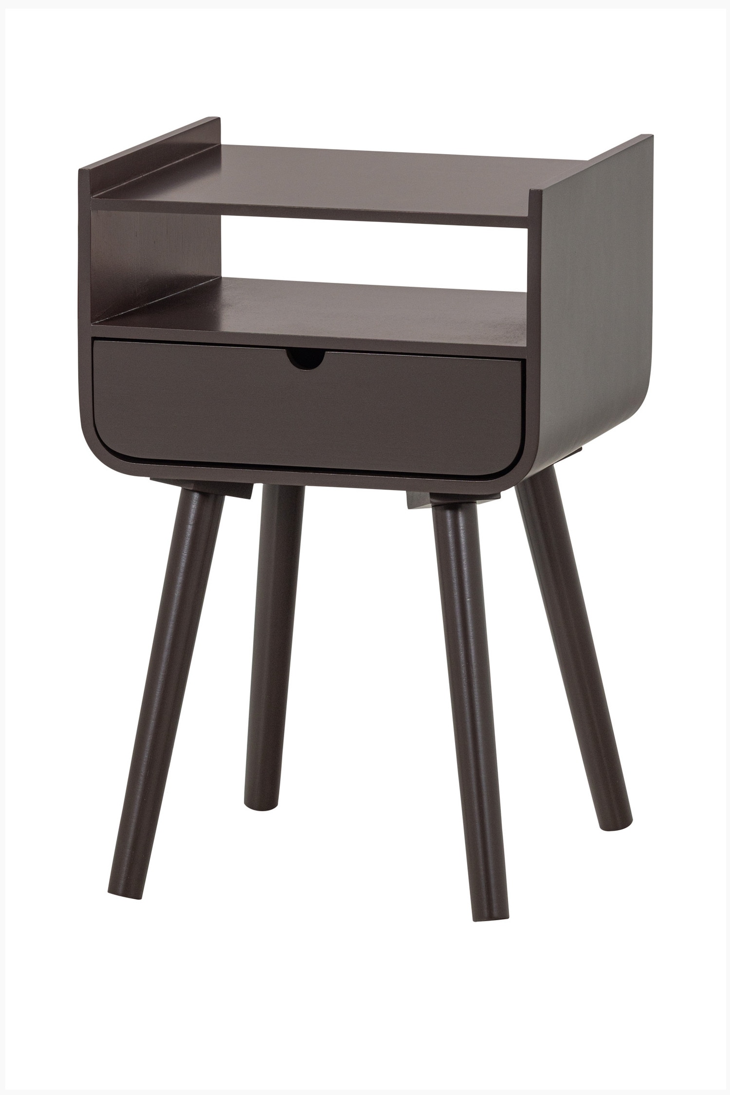 Table De Chevet/table D’appoint Nils - Marron/Rose